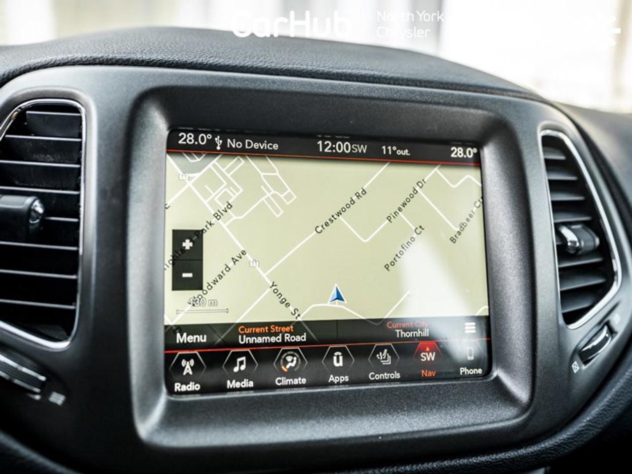 2017 Jeep Compass Trailhawk Panoroof Cold Weather Package Premium Leather Interior Package Navi Photo