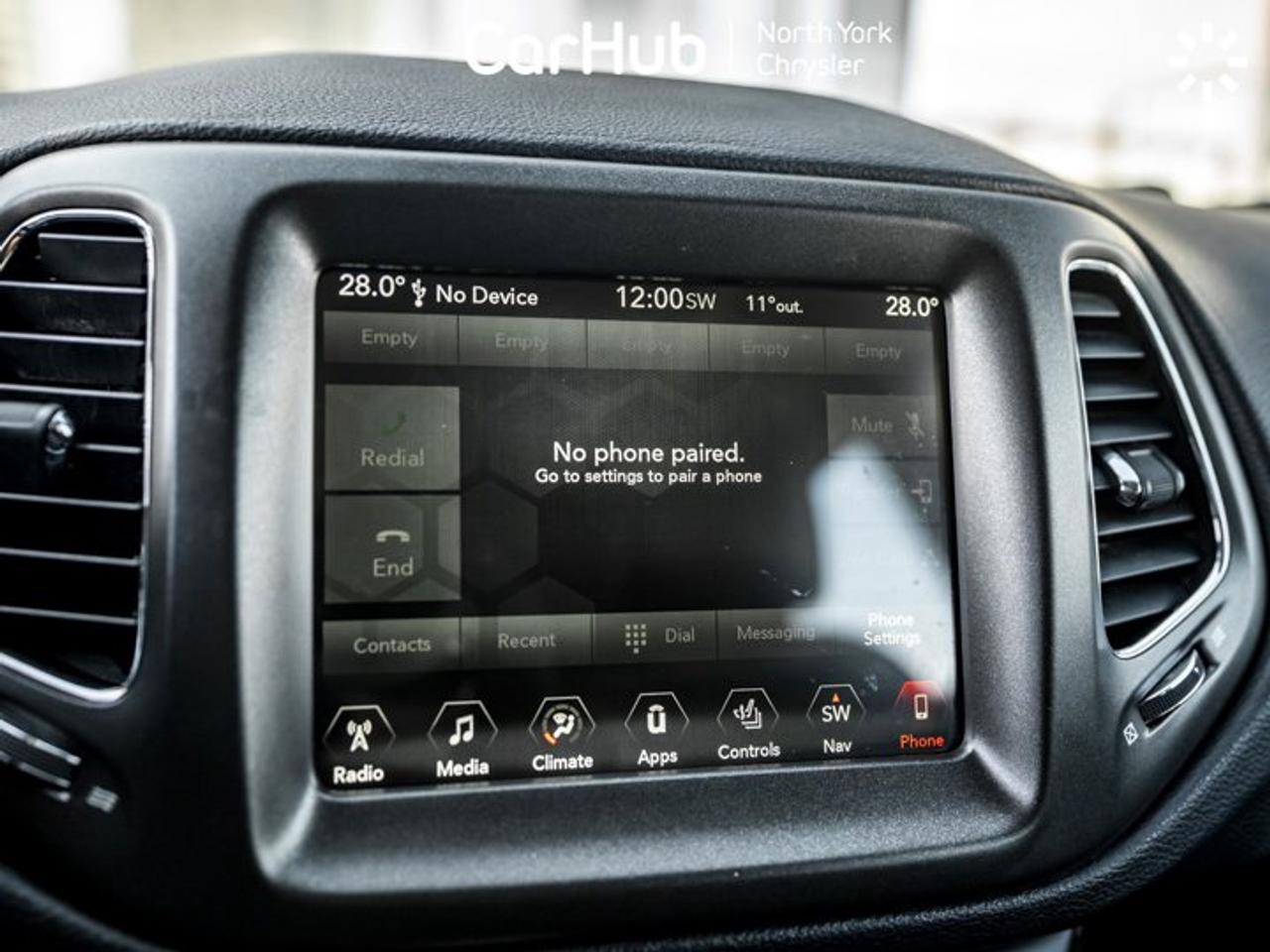 2017 Jeep Compass Trailhawk Panoroof Cold Weather Package Premium Leather Interior Package Navi Photo