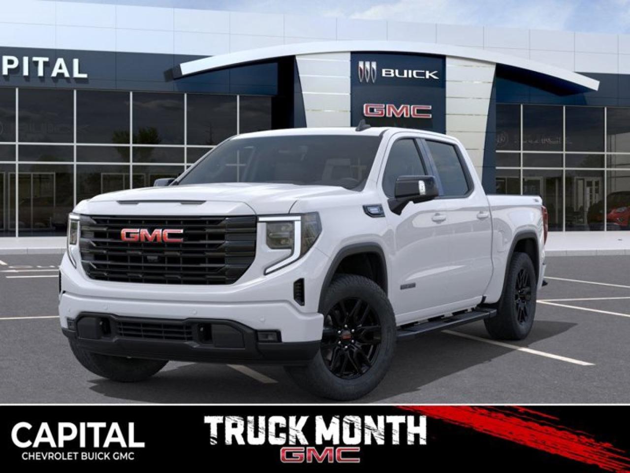 Accessories include tonneau cover.This GMC Sierra 1500 delivers a Turbocharged Diesel I6 3.0L/183 engine powering this Automatic transmission. ENGINE, DURAMAX 3.0L TURBO-DIESEL I6 (305 hp [227 kW] @ 3750 rpm, 495 lb-ft of torque [671 Nm] @ 2750 rpm) (Includes (KW5) 220-amp alternator and (K05) engine block heater., Wireless, Apple CarPlay / Wireless Android Auto, Windows, power rear, express down.*This GMC Sierra 1500 Comes Equipped with These Options *Windows, power front, drivers express up/down, Window, power front, passenger express down, Wi-Fi Hotspot capable (Terms and limitations apply. See onstar.ca or dealer for details.), Wheels, 20 x 9 (50.8 cm x 22.9 cm) 6-spoke High gloss Black painted aluminum, Wheel, 17 x 8 (43.2 cm x 20.3 cm) full-size, steel spare, USB Ports, 2, Charge/Data ports located on instrument panel, USB ports, (2) charge-only, rear, Transmission, 8-speed automatic, (Column shifter) electronically controlled with overdrive and tow/haul mode. Includes Cruise Grade Braking and Powertrain Grade Braking (Standard and only available with (L3B) 2.7L TurboMax engine.), Transfer case, single speed, electronic Autotrac with push button control (4WD models only), Trailer brake controller, integrated.*Visit Us Today *A short visit to Capital Chevrolet Buick GMC Inc. located at 13103 Lake Fraser Drive SE, Calgary, AB T2J 3H5 can get you a trustworthy Sierra 1500 today!