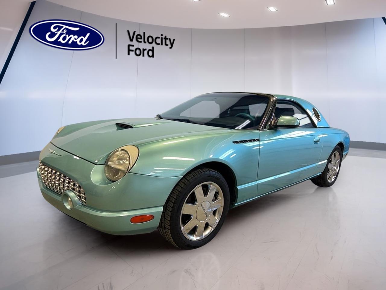 Bring classic style back to your driveway with this 2002 Ford Thunderbird convertible, offered used at Velocity Ford in Moose Jaw. Finished in blue and built with a true two-door roadster layout, it delivers the kind of relaxed, open-air driving that makes every sunny day feel like an event. With 218,711 km, this Thunderbird has been enjoyed as intended and is ready for its next chapter with an owner who appreciates a genuine modern classic.

Under the hood is a 3.9-litre DOHC EFI naturally aspirated V8 gas engine, paired with a 5-speed automatic transmission (5R55N). That V8 character is a big part of the Thunderbird experience: smooth power, confident passing, and a refined sound that suits weekend cruising or an easy highway run. The automatic transmission keeps it simple in traffic while still giving you the responsive feel you want when the road opens up.

As a convertible, this 2002 Ford Thunderbird is all about the drive and the vibe. The low-slung profile, long hood, and clean two-door proportions give it a timeless look that stands out in Moose Jaw without trying too hard. Its the kind of vehicle that turns routine errands into a reason to take the long way home, especially when the weather is right.

Velocity Ford is proud to offer a Thunderbird that focuses on the essentials: a V8, an automatic transmission, and the freedom of a convertible roof. If youve been looking for a distinctive Ford that blends comfort with classic roadster attitude, this is a smart way to get into the experience without the price tag of a new specialty vehicle.

FEATURES OF THE Thunderbird Thunderbird
»» Blue exterior with classic roadster profile  
»» Convertible two-door design for open-air drives  
»» 3.9-litre DOHC V8 gas engine  
»» 5-speed automatic transmission for easy cruising  

ADVANCED SAFETY FEATURES
»» Two-door layout with strong road presence  
»» Predictable V8 power for safer merging  
»» Automatic transmission helps reduce driver workload  
»» Stable highway manners for confident touring  

PERFORMANCE AND EFFICIENCY
»» 3.9-litre V8 delivers smooth acceleration  
»» DOHC design supports responsive power delivery  
»» Naturally aspirated engine with linear throttle feel  
»» 5-speed automatic tuned for relaxed cruising  

COMFORT AND CONVENIENCE
»» Convertible driving for fresh-air enjoyment  
»» Two-door cabin feel with personal space  
»» Automatic transmission for stress-free commuting  
»» Easygoing road manners for longer trips  

TECHNONOLGY AND CONNECTIVITY
»» Clear, driver-focused layout for key controls  
»» Simple operation suited to classic motoring  
»» Straightforward gauges for at-a-glance information  
»» Built for driving feel over distractions  

CARGO SPACE
»» Trunk space for weekend getaway essentials  
»» Room for small bags and daily items  
»» Practical storage for a two-seat cruiser  
»» Ideal for light travel and errands  

WHAT OTHER OWNERS LIKE
»» V8 sound and smooth power delivery  
»» Convertible top-down cruising experience  
»» Classic Thunderbird style and presence  
»» Comfortable, relaxed touring character  

This 2002 Ford Thunderbird Thunderbirds VIN is: 1FAHP60A72Y108815.<p> offered used at Velocity Ford in Moose Jaw. Finished in blue and built with a true two-door roadster layout</p>
<p> this Thunderbird has been enjoyed as intended and is ready for its next chapter with an owner who appreciates a genuine modern classic.

Under the hood is a 3.9-litre DOHC EFI naturally aspirated V8 gas engine</p>
<p> paired with a 5-speed automatic transmission (5R55N). That V8 character is a big part of the Thunderbird experience: smooth power</p>
<p> and a refined sound that suits weekend cruising or an easy highway run. The automatic transmission keeps it simple in traffic while still giving you the responsive feel you want when the road opens up.

As a convertible</p>
<p> and clean two-door proportions give it a timeless look that stands out in Moose Jaw without trying too hard. Its the kind of vehicle that turns routine errands into a reason to take the long way home</p>
<p> especially when the weather is right.

Velocity Ford is proud to offer a Thunderbird that focuses on the essentials: a V8</p>
<p> and the freedom of a convertible roof. If youve been looking for a distinctive Ford that blends comfort with classic roadster attitude</p>
<p> this is a smart way to get into the experience without the price tag of a new specialty vehicle.

FEATURES OF THE Thunderbird Thunderbird
»» Blue exterior with classic roadster profile  
»» Convertible two-door design for open-air drives  
»» 3.9-litre DOHC V8 gas engine  
»» 5-speed automatic transmission for easy cruising  

ADVANCED SAFETY FEATURES
»» Two-door layout with strong road presence  
»» Predictable V8 power for safer merging  
»» Automatic transmission helps reduce driver workload  
»» Stable highway manners for confident touring  

PERFORMANCE AND EFFICIENCY
»» 3.9-litre V8 delivers smooth acceleration  
»» DOHC design supports responsive power delivery  
»» Naturally aspirated engine with linear throttle feel  
»» 5-speed automatic tuned for relaxed cruising  

COMFORT AND CONVENIENCE
»» Convertible driving for fresh-air enjoyment  
»» Two-door cabin feel with personal space  
»» Automatic transmission for stress-free commuting  
»» Easygoing road manners for longer trips  

TECHNONOLGY AND CONNECTIVITY
»» Clear</p>
<p> driver-focused layout for key controls  
»» Simple operation suited to classic motoring  
»» Straightforward gauges for at-a-glance information  
»» Built for driving feel over distractions  

CARGO SPACE
»» Trunk space for weekend getaway essentials  
»» Room for small bags and daily items  
»» Practical storage for a two-seat cruiser  
»» Ideal for light travel and errands  

WHAT OTHER OWNERS LIKE
»» V8 sound and smooth power delivery  
»» Convertible top-down cruising experience  
»» Classic Thunderbird style and presence  
»» Comfortable</p>