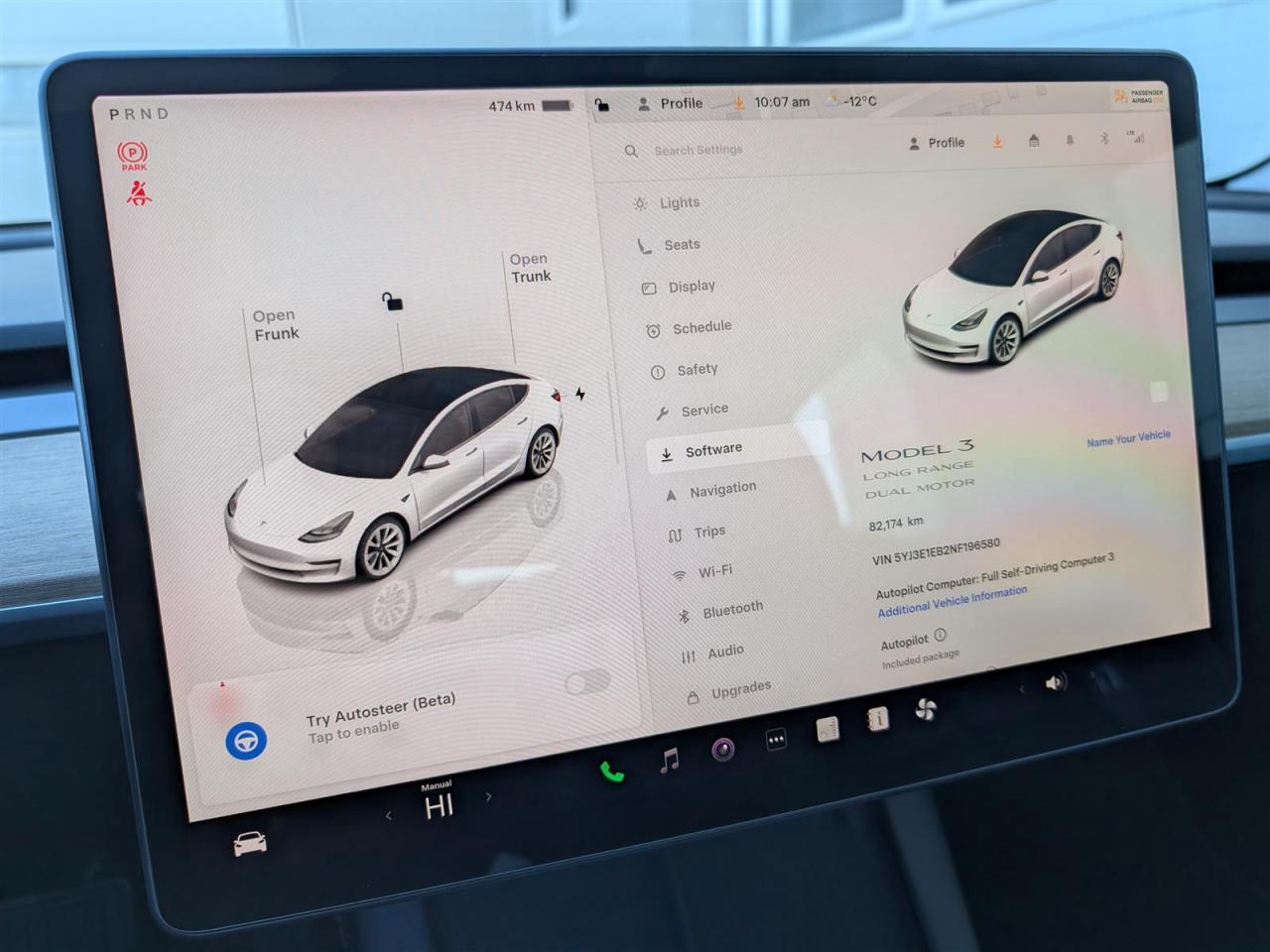 2022 Tesla Model 3 LONG RANGE AWD - DUAL MOTOR Photo