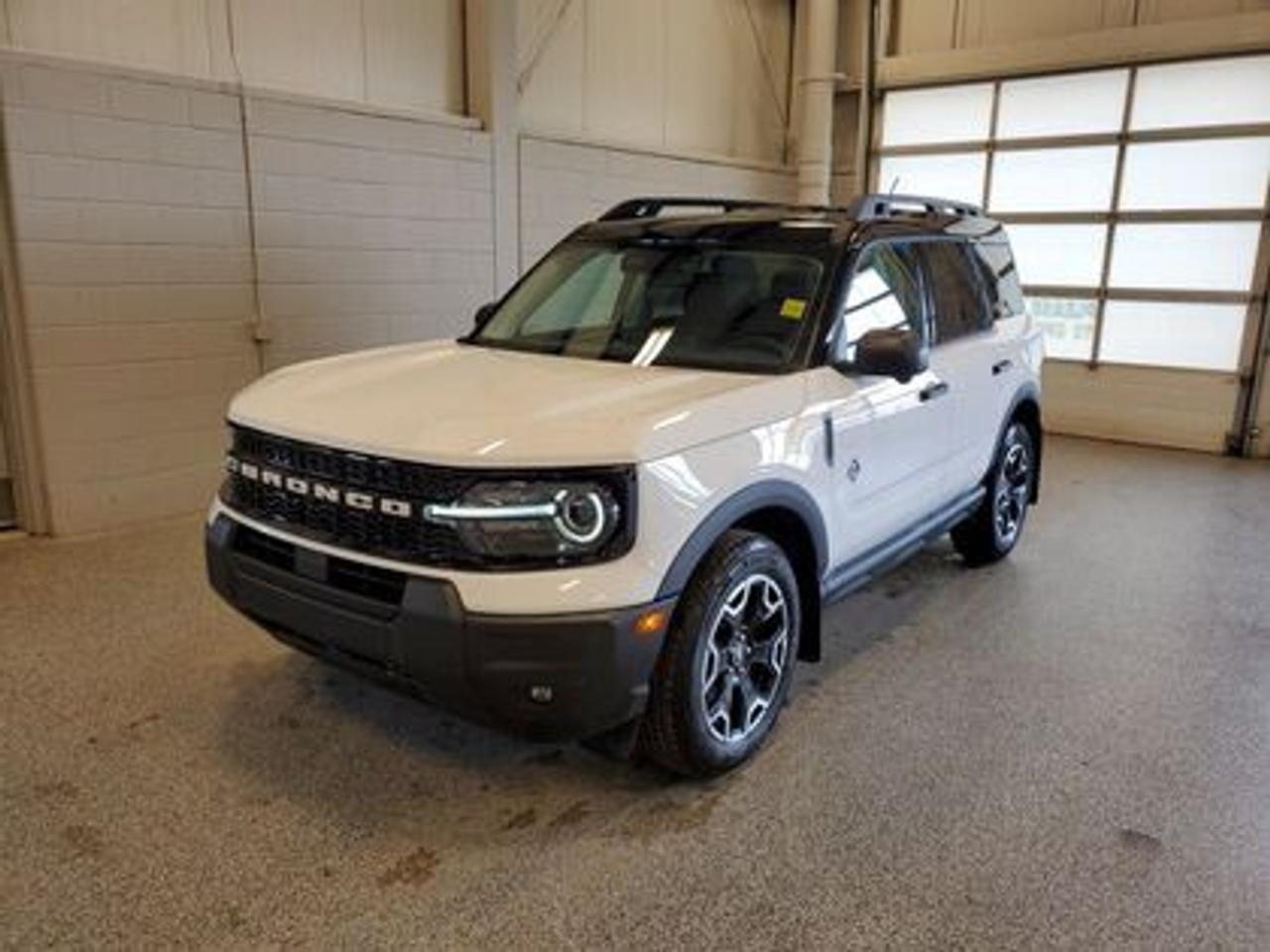 This all-new 2026 Ford Bronco Sport Outer Banks 300A shines in Oxford White. This 5-passenger compact SUV is powered by the 1.5L EcoBoost® engine, delivering 181 horsepower and 190 lb-ft of torque. With an 8-speed automatic transmission and Auto Start-Stop Technology, it offers a smooth yet efficient drive, ideal for city commutes or highway adventures.

Key Features:
Premium-Trimmed Sport Heated Front Seats
Premium-Wrapped Heated Steering Wheel
Rear Parking Sensors
Memory Drivers Seat 
6-Way Power Passenger Seat
Push-Button Start
SYNC® 4 with a 13.2-inch Center Display, Wireless Apple CarPlay® and Android Auto
18 Machined-Face Ebony Black-Painted Aluminum Wheels
Dual-Zone Temperature Control
Terrain Management System Electronic Automatic  with 5 G.O.A.T. Modes (Normal, ECO, Sport, Slippery, Off-Road)
LED Headlights, Fog Lights, and Signature Lights
FordPass® Connect with Remote Start
Outer Banks Tech Package

The 2026 Bronco Sport Outer Banks is designed to handle all seasons in Saskatchewan. With intelligent 4x4, rain-sensing windshield wipers, privacy glass, and a heated steering wheel, it ensures comfort and capability in challenging climates. This model also boasts advanced safety systems like Pre-Collision Assist with Automatic Emergency Braking and BLIS® (Blind Spot Information System) and rear Cross-Traffic braking.

At Moose Jaw Ford, we're driving change all across Saskatchewan! We are Moose Jaw's prime destination for everything automotive. We pride ourselves by consistently providing the highest quality customer experience  every single time. Because of this commitment, and the love of what we do, Moose Jaw Ford is the recipient of multiple President's Club Awards and is recognized as one of Canada's Best Managed Companies. We are dedicated to building long lasting relationships. You can trust that our trained service technicians will take excellent care of you and your vehicle when you visit our service department. Come visit us today at 1010 North Service Road..