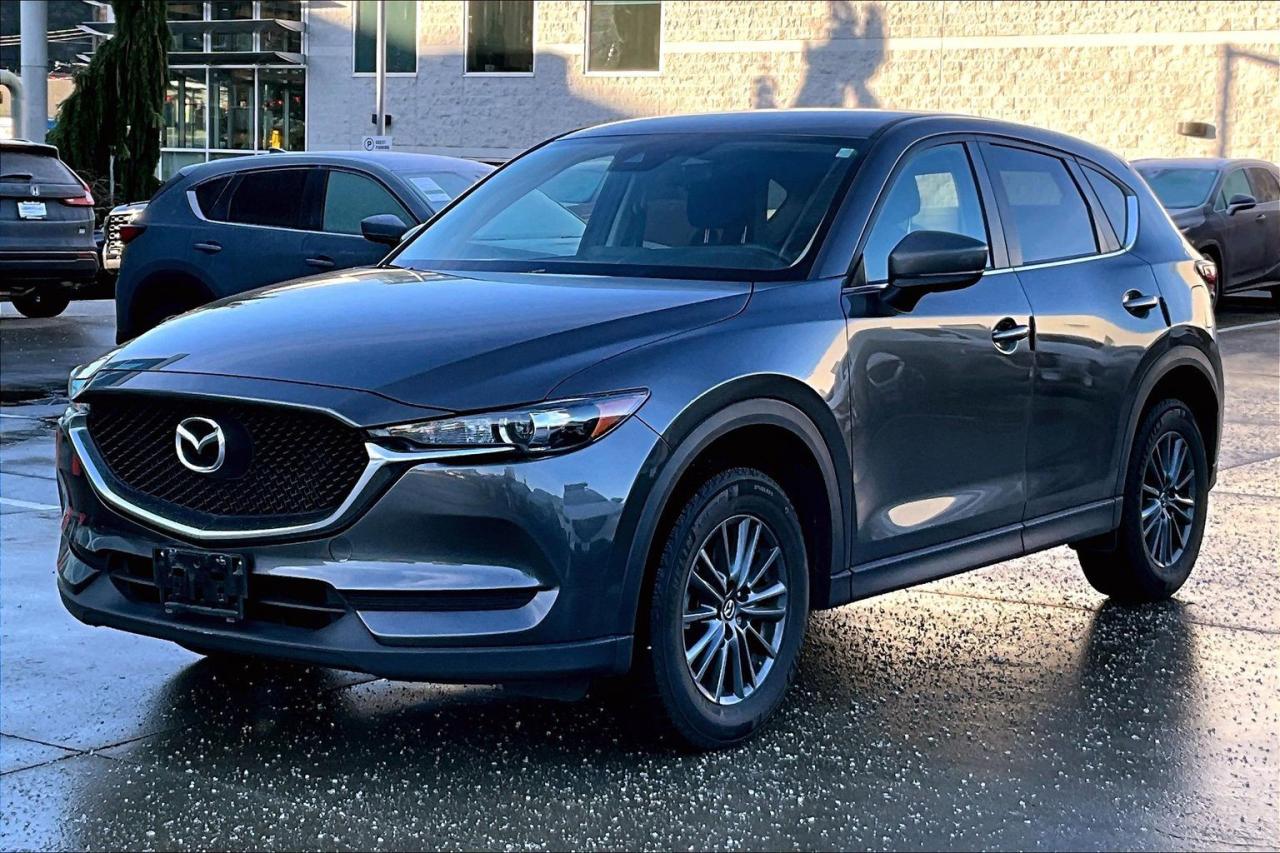 Discover exceptional value reliability and comfort with this 2019 Mazda CX5 GX FWD available now at OpenRoad Mazda Port Moody This CX5 GX has only 45000 kilometers is a one owner local BC vehicle and has had all services completed at a Mazda dealership With no major accidents on record this SUV offers outstanding peace of mind and long term dependability The 2019 CX5 GX delivers a smooth efficient and confident driving experience making it an excellent choice for daily commuting city driving and longer highway trips The front wheel drive setup provides great fuel efficiency while Mazdas precise steering and balanced ride ensure an enjoyable drive Inside the cabin you will find a clean and practical interior designed with comfort and usability in mind The GX trim includes comfortable seating air conditioning a user friendly infotainment system power windows and locks and advanced safety features to help keep you and your passengers protected This vehicle has been carefully maintained with all services done at Mazda which speaks to its excellent condition and reliability The low mileage combined with one owner history makes this CX5 a rare find for buyers seeking a well cared for compact SUV With its sleek exterior design strong safety reputation and low cost of ownership the 2019 Mazda CX5 GX continues to be a smart and practical choice Visit OpenRoad Mazda Port Moody today to view this CX5 in person Our knowledgeable and friendly team is ready to assist you with flexible financing options and a smooth transparent buying experience This vehicle represents excellent value and will not last long Book your test drive today and experience the reliability comfort and quality that make the Mazda CX5 GX such a popular choice