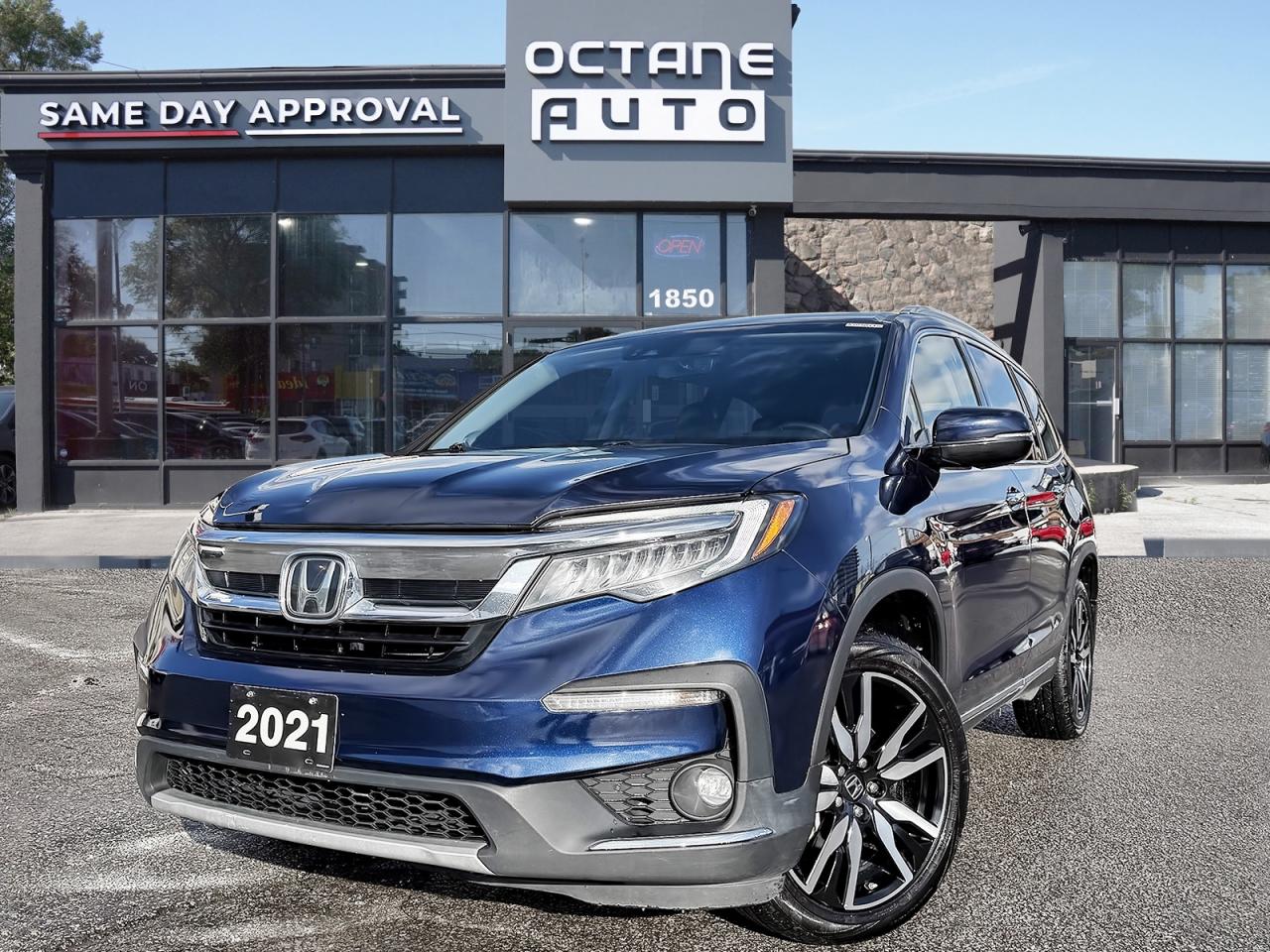 <p><strong><span><font color=#000000>Remote Car Starter | Panoramic Sunroof | Navigation | 7-Passenger Seating | Leather Seats | Heated Front Seats | Heated Steering Wheel | Rear Entertainment System | Power Drivers Seat | Power Passenger Seat | Power Liftgate | Backup Camera | Lane Departure Assist | Forward Collision Assist | Adaptive Cruise Control | Tri-Zone Climate Control | Push-Button Start | Steering Wheel Audio Controls | Bluetooth Connectivity | USB Connectivity | Fuel Economy Approx. 12.4 L/100 km City and 9.3 L/100 km Highway</font></span></strong></p><p><font color=#000000><span>Available Now at Octane Used Cars!</span><br><span>1850 Lawrence Ave E, Scarborough, ON M1R 2Y4</span><br><span>Call us today to book your test drive!</span></font></p><hr><h3><span><font color=#000000><b><br></b></font></span></h3><h3><span><font color=#000000><b>CERTIFICATION</b></font></span></h3><p><span><font color=#000000>All our vehicles go through a comprehensive safety inspection that exceeds industry standards. Certification includes a full inspection, oil change, and professional detailing before delivery. Vehicles are not drivable if not certified and not e-tested. A certification package is available for $699. Trade-ins welcome. Taxes and licensing extra.</font></span></p><hr><h3><span><font color=#000000><b><br></b></font></span></h3><h3><span><font color=#000000><b>FINANCING</b></font></span></h3><p><span><font color=#000000>Good credit, bad credit, or no credit we can help. Instant approvals available with flexible plans tailored to your needs. Financing deals are subject to an admin fee.</font></span></p><hr><h3><span><font color=#000000><b><br></b></font></span></h3><h3><span><font color=#000000><b>WARRANTY</b></font></span></h3><p><span><font color=#000000>This Honda Pilot Touring qualifies for extended warranty options. Our team can help you choose the right coverage.</font></span></p><hr><h3><span><font color=#000000><b><br></b></font></span></h3><h3><span><font color=#000000><b>PRICE</b></font></span></h3><p><span><font color=#000000>At Octane Used Cars, we offer fair, transparent, no-haggle pricing. We monitor the market to keep our vehicles priced competitively, giving you the best value with a no-pressure buying experience.</font></span></p>