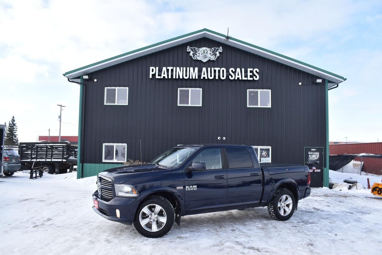 <h2 data-start=180 data-end=228>🔥 2013 RAM 1500 SPORT | 5.7L HEMI | 4x4 🔥</h2><p data-start=229 data-end=283><strong data-start=229 data-end=283>Crew Cab | 246,831 KM | Fully Loaded Sport Package</strong></p><p data-start=285 data-end=549>Turn heads and enjoy legendary performance in this <strong data-start=336 data-end=359>2013 Ram 1500 Sport</strong>, powered by the iconic <strong data-start=383 data-end=399>5.7L HEMI V8</strong>. This truck offers the perfect mix of <strong data-start=438 data-end=471>power, luxury, and capability</strong>, making it an excellent choice for work, winter driving, or everyday comfort.</p><h3 data-start=551 data-end=582>💪 PERFORMANCE & CAPABILITY</h3><ul data-start=583 data-end=768><li data-start=583 data-end=626><p data-start=585 data-end=626><strong data-start=585 data-end=601>5.7L HEMI V8</strong> &ndash; strong, proven power</p></li><li data-start=627 data-end=688><p data-start=629 data-end=688><strong data-start=629 data-end=647>4x4 drivetrain</strong> &ndash; confident handling in all conditions</p></li><li data-start=689 data-end=715><p data-start=691 data-end=715>Automatic transmission</p></li><li data-start=716 data-end=738><p data-start=718 data-end=738>Sport dual exhaust</p></li><li data-start=739 data-end=768><p data-start=741 data-end=768>Trailer hitch &ndash; tow ready</p></li><li data-start=739 data-end=768>Ram boxes</li><li data-start=739 data-end=768>Command start</li><li data-start=739 data-end=768>&nbsp;</li></ul><h3 data-start=770 data-end=799>🚘 SPORT PACKAGE EXTERIOR</h3><ul data-start=800 data-end=1005><li data-start=800 data-end=834><p data-start=802 data-end=834>Sharp <strong data-start=808 data-end=832>deep blue Sport trim</strong></p></li><li data-start=835 data-end=883><p data-start=837 data-end=883><strong data-start=837 data-end=859>Sport alloy wheels</strong> with aggressive tires</p></li><li data-start=884 data-end=916><p data-start=886 data-end=916>Body-colour bumpers & grille</p></li><li data-start=917 data-end=931><p data-start=919 data-end=931>Fog lights</p></li><li data-start=932 data-end=1005><p data-start=934 data-end=1005><strong data-start=934 data-end=964>Soft roll-up tonneau cover</strong> &ndash; flexible and secure cargo protection</p></li></ul><h3 data-start=1007 data-end=1043>🛋️ COMFORT, LUXURY & TECHNOLOGY</h3><ul data-start=1044 data-end=1431><li data-start=1044 data-end=1074><p data-start=1046 data-end=1074><strong data-start=1046 data-end=1072>Black leather interior</strong></p></li><li data-start=1075 data-end=1133><p data-start=1077 data-end=1133><strong data-start=1077 data-end=1126>Heated & air-conditioned (cooled) front seats</strong> ❄️🔥</p></li><li data-start=1134 data-end=1163><p data-start=1136 data-end=1163><strong data-start=1136 data-end=1161>Heated steering wheel</strong></p></li><li data-start=1164 data-end=1188><p data-start=1166 data-end=1188><strong data-start=1166 data-end=1183>Power sunroof</strong> ☀️</p></li><li data-start=1189 data-end=1239><p data-start=1191 data-end=1239><strong data-start=1191 data-end=1237>Touchscreen infotainment system (Uconnect)</strong></p></li><li data-start=1240 data-end=1266><p data-start=1242 data-end=1266>Bluetooth connectivity</p></li><li data-start=1267 data-end=1282><p data-start=1269 data-end=1282>AM/FM radio</p></li><li data-start=1283 data-end=1312><p data-start=1285 data-end=1312>Dual-zone climate control</p></li><li data-start=1313 data-end=1348><p data-start=1315 data-end=1348>Steering wheel-mounted controls</p></li><li data-start=1349 data-end=1370><p data-start=1351 data-end=1370>Power driver seat</p></li><li data-start=1371 data-end=1431><p data-start=1373 data-end=1431>Spacious <strong data-start=1382 data-end=1394>Crew Cab</strong> with plenty of room for passengers</p></li></ul><h3 data-start=1433 data-end=1458>✅ ADDITIONAL FEATURES</h3><ul data-start=1459 data-end=1587><li data-start=1459 data-end=1493><p data-start=1461 data-end=1493>Power windows, locks & mirrors</p></li><li data-start=1494 data-end=1512><p data-start=1496 data-end=1512>Cruise control</p></li><li data-start=1513 data-end=1530><p data-start=1515 data-end=1530>Keyless entry</p></li><li data-start=1531 data-end=1560><p data-start=1533 data-end=1560>Clean, well-kept interior</p></li><li data-start=1561 data-end=1587><p data-start=1563 data-end=1587>Smooth, confident ride</p></li></ul><p data-start=1589 data-end=1721>📍 <strong data-start=1592 data-end=1615>Platinum Auto Sales</strong><br data-start=1615 data-end=1618>This Ram 1500 Sport has been well cared for and offers <strong data-start=1673 data-end=1692>excellent value</strong> in a HEMI-powered 4x4 truck.</p><p data-start=1723 data-end=1814>📞 <strong data-start=1726 data-end=1772>Contact us today to schedule a test drive!</strong><br data-start=1772 data-end=1775>💰 Financing available | Trades welcome</p><p data-start=1723 data-end=1814>&nbsp;</p><pre><strong><span style=color: #3e4153; font-family: Larsseit, Arial, sans-serif; font-size: 16px; white-space: pre-line; background-color: #f8f9f9;>DEALER PERMIT # 4744</span></strong><br><br><span style=color: #3e4153; font-family: Larsseit, Arial, sans-serif; font-size: 16px; white-space: pre-line; background-color: #f8f9f9;>FRESH MB SAFETY</span><br><br><span style=color: #3e4153; font-family: Larsseit, Arial, sans-serif; font-size: 16px; white-space: pre-line; background-color: #f8f9f9;>200 POINT INSPECTION SO YOU CAN BUY WITH CONFIDENCE</span><br><br><span style=color: #3e4153; font-family: Larsseit, Arial, sans-serif; font-size: 16px; white-space: pre-line; background-color: #f8f9f9;>CARFAX available</span><br><br><span style=color: #3e4153; font-family: Larsseit, Arial, sans-serif; font-size: 16px; white-space: pre-line; background-color: #f8f9f9;>LOW RATE FINANCING AVAILABLE *OAC</span><br><br><span style=color: #3e4153; font-family: Larsseit, Arial, sans-serif; font-size: 16px; white-space: pre-line; background-color: #f8f9f9;>All trades considered</span><br><br><span style=color: #3e4153; font-family: Larsseit, Arial, sans-serif; font-size: 16px; white-space: pre-line; background-color: #f8f9f9;>Extended Warranty available</span><br><br><span style=color: #3e4153; font-family: Larsseit, Arial, sans-serif; font-size: 16px; white-space: pre-line; background-color: #f8f9f9;><strong>Platinum Auto Sales </strong></span><span style=color: #3e4153; font-family: Larsseit, Arial, sans-serif;><span style=font-size: 16px; white-space: pre-line;><strong>conveniently</strong></span></span><strong style=color: #3e4153; font-family: Larsseit, Arial, sans-serif; font-size: 16px; white-space: pre-line;>&nbsp;located off the East Perimeter Hwy at our NEW LOCATION 240 TRANSPORT RD!</strong></pre><pre><br><span style=color: #3e4153; font-family: Larsseit, Arial, sans-serif; font-size: 16px; white-space: pre-line; background-color: #f8f9f9;>THE MPI TIRE PROGRAM IS AVAILABLE MSG FOR DETAILS</span><br><br><span style=color: #3e4153; font-family: Larsseit, Arial, sans-serif; font-size: 16px; white-space: pre-line; background-color: #f8f9f9;>MPI GLASS DIRECT REPAIR/REPLACEMENT</span><br><br><span style=color: #3e4153; font-family: Larsseit, Arial, sans-serif; font-size: 16px; white-space: pre-line; background-color: #f8f9f9;>Open 6 days a week Mon-Friday 9-6 Sat 9-4</span><br><br><strong><span style=color: #3e4153; font-family: Larsseit, Arial, sans-serif; font-size: 16px; white-space: pre-line; background-color: #f8f9f9;>REMEMBER THERES NO BETTER DEAL THEN A PLATINUM DEAL!</span></strong><br><br><br><br><br><span style=color: #3e4153; font-family: Larsseit, Arial, sans-serif; font-size: 16px; white-space: pre-line; background-color: #f8f9f9;>Disclaimer: Please call dealership for availability. Price excludes taxes. Accepted payment methods: Cash, Debit, Certified Cheque, Bank Draft & Credit Cards(surcharge applies to all credit card purchases over $1000).</span></pre>
