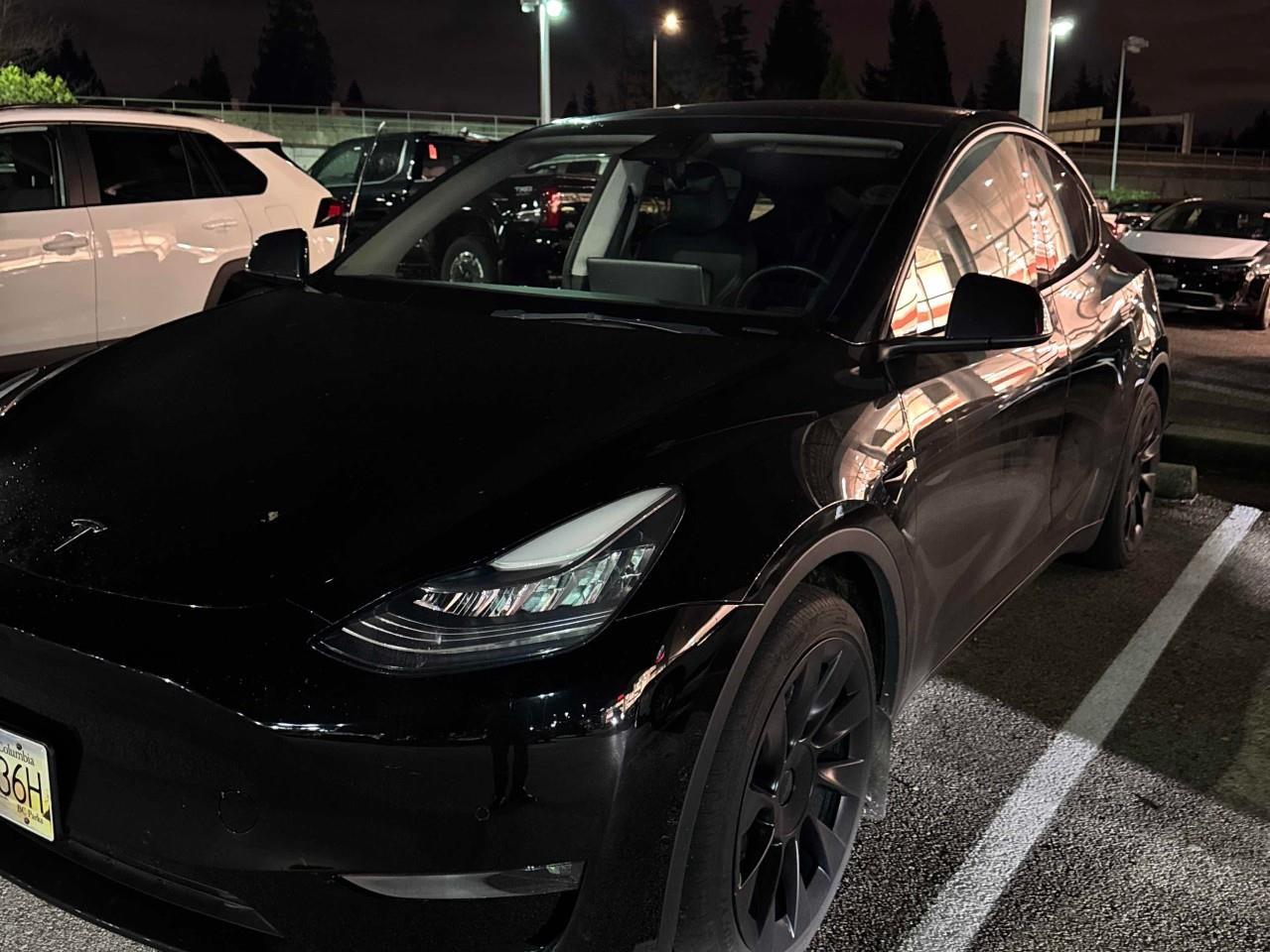 <p><strong>This used 2022 Tesla Model Y Long Range</strong> delivers impressive electric performance, advanced technology, and everyday practicality in one of the most popular EV SUVs on the market. <strong>This used 2022 Tesla Model Y </strong><span style=color:rgb( 0 , 0 , 0 )>is available now at </span><strong>Abbotsford Hyundai</strong><span style=color:rgb( 0 , 0 , 0 )>, your trusted dealership in </span><strong>Abbotsford, British Columbia</strong><span style=color:rgb( 0 , 0 , 0 )>.</span></p><p>With <strong>dual-motor all-wheel drive</strong>, the Long Range model offers quick acceleration, while maintaining smooth, quiet operation., making it ideal for commuting, road trips, and year-round driving in all weather conditions. Inside, the Model Y provides a clean, modern cabin with seating for up to five and generous cargo space.</p><p>The minimalist interior is anchored by a large touchscreen that controls navigation, media, climate, vehicle settings, and access to Teslas extensive charging network. With a whisper-quiet ride, ample storageincluding a front trunkand advanced connectivity features, the Model Y is designed for convenience and comfort.</p><p>Safety and driver assistance are standout strengths, supported by Teslas suite of active safety technologies and over-the-air software updates that keep the vehicle current. The Model Ys aerodynamic design, responsive handling, and spacious layout make it a versatile choice for families and EV enthusiasts alike. <span style=color:rgb( 0 , 0 , 0 )>This vehicle has undergone a </span><strong>comprehensive multi-point inspection</strong><span style=color:rgb( 0 , 0 , 0 )>by our certified technicians. Ask us about </span><strong>extended warranty options</strong><span style=color:rgb( 0 , 0 , 0 )>, </span><strong>vehicle history reports</strong><span style=color:rgb( 0 , 0 , 0 )>, and </span><strong>flexible financing plans</strong><span style=color:rgb( 0 , 0 , 0 )>tailored to your needs.</span></p> <p>All Abbotsford Hyundai pre-owned vehicles come complete with the remaining Manufacturers Warranty plus a vehicle safety report and a CarFax history report. Abbotsford Hyundai is a BBB accredited pre-owned car dealership, serving the Fraser Valley and our friends in Surrey, Langley and surrounding Lower Mainland areas. We are your Friendly Fraser Valley car dealer. We are located at 30250 Automall Drive in Abbotsford. Call or email us to schedule a test drive.</p><p>*All Sales are subject to Taxes, $799 Doc fee, $87 Fuel Surcharge and up to $1,299 Hyundai Certified Fee for CPO vehicles. Advertised price is finance price, cash price may differ. Refer to dealer website for most up to date information.</p>