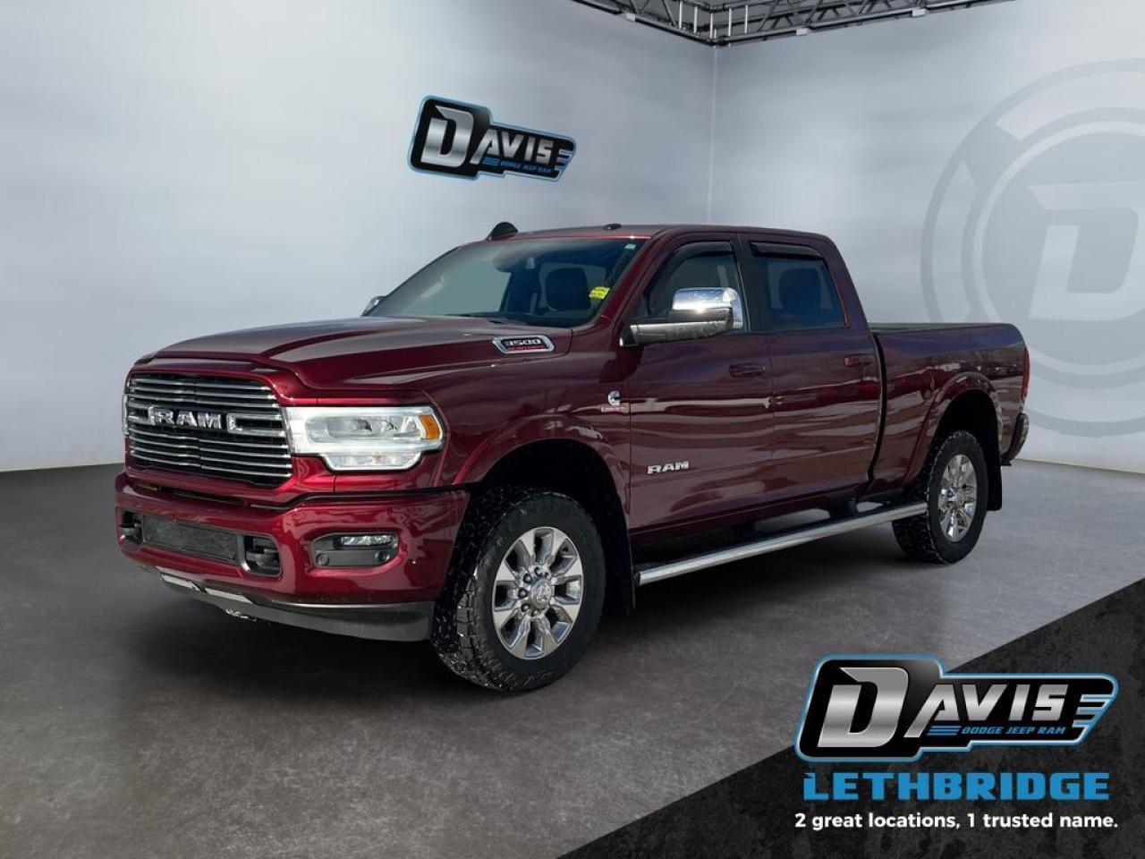 Used 2022 RAM 3500 Laramie - Leather Seats -  Heated Seats for sale in Lethbridge, AB