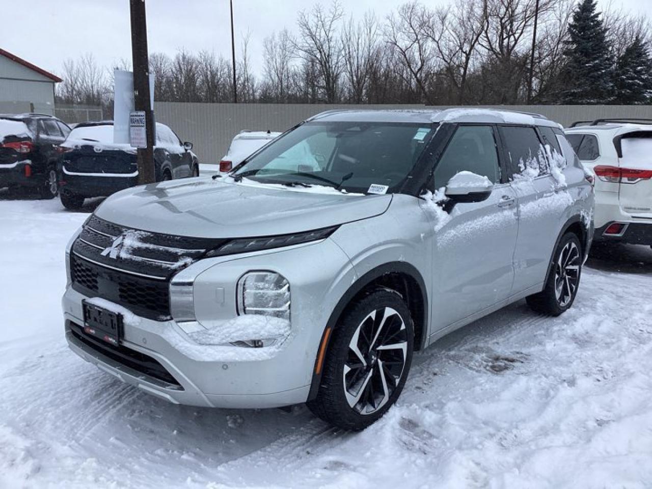 Only 10,324 Miles! Dealer Certified Pre-Owned. This Mitsubishi Outlander boasts a Regular Unleaded I-4 2.5 L/152 engine powering this Variable transmission. Transmission: CVT -inc: paddle shifters and drive mode selector, Traction Control Logic (TCL) ABS And Driveline Traction Control, Tires: P255/45R20.* This Mitsubishi Outlander Features the Following Options *Restricted Driving Mode/Alerts, Remote Releases -Inc: Proximity Cargo Access and Power Fuel, Rear Automatic Emergency Braking, Lane Keep Assist (LKA), Lane Departure Prevention (LDP) with Lane Keep Assist (LKA) Lane Keeping Assist, Lane Departure Prevention (LDP) with Lane Keep Assist (LKA) Lane Departure Warning, GVWR: 2,355 kgs (5,192 lbs), Forward Collision Mitigation (FCM), Fixed 50-50 Split-Bench 3rd Row Seat Front, Manual Recline, Manual Fold Into Floor and 2 Fixed Head Restraints, Engine: 2.5L DOHC 4-Cylinder Direct Injection.* Visit Us Today *Test drive this must-see, must-drive, must-own beauty today at Haldimand Motors Ltd., 42 Talbot St E, Cayuga, ON ON N0A 1E0.