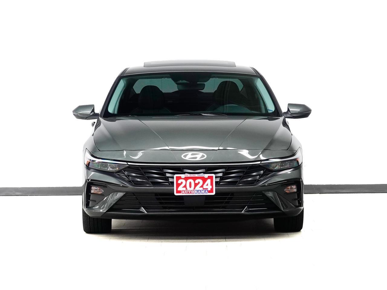 2024 Hyundai Elantra LUXURY | Nav | Leather | Sunroof | ACC | CarPlay