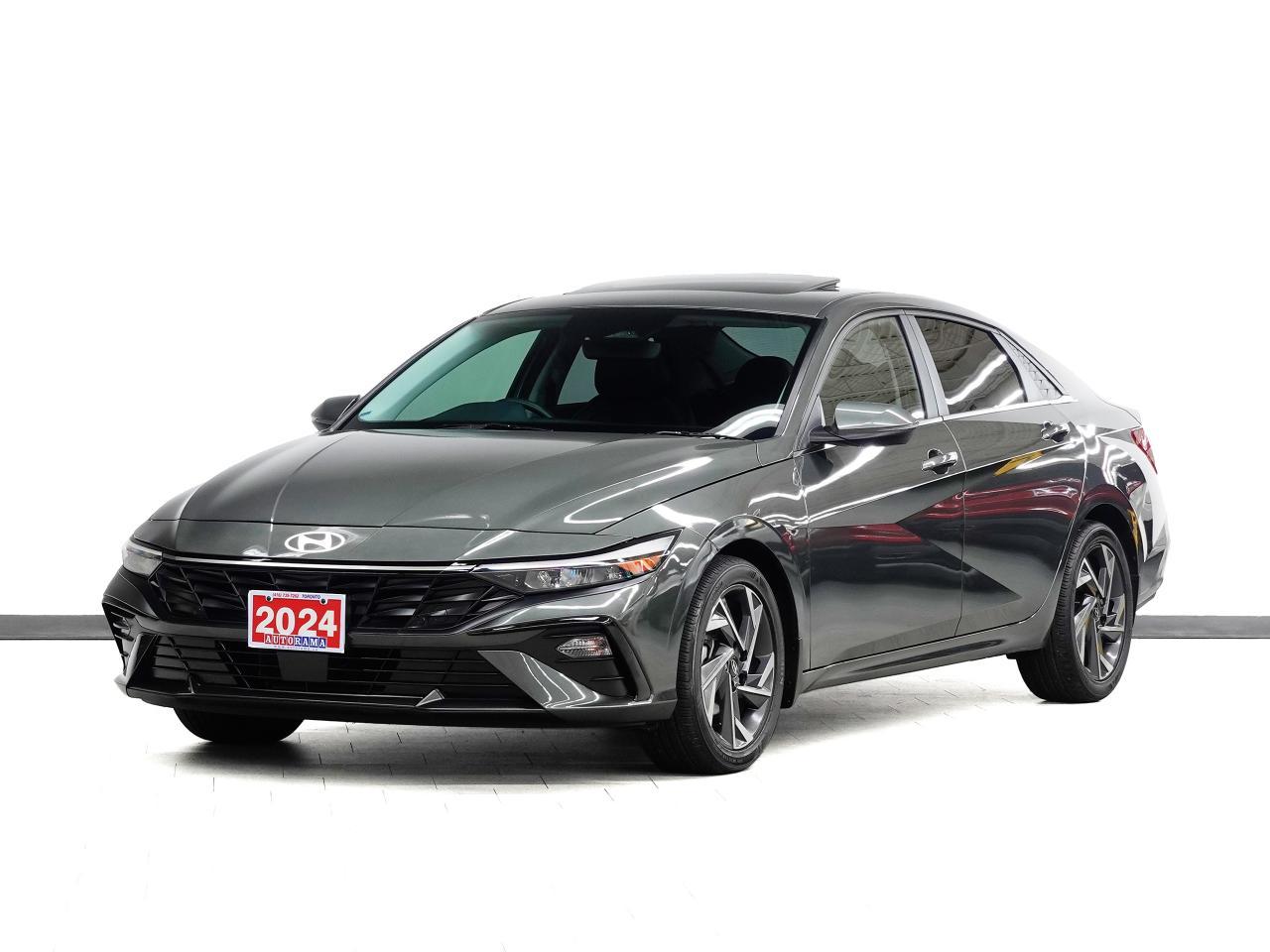 2024 Hyundai Elantra LUXURY | Nav | Leather | Sunroof | ACC | CarPlay