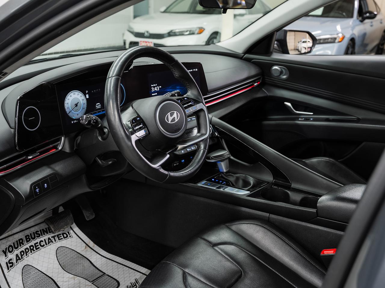 2024 Hyundai Elantra LUXURY | Nav | Leather | Sunroof | ACC | CarPlay