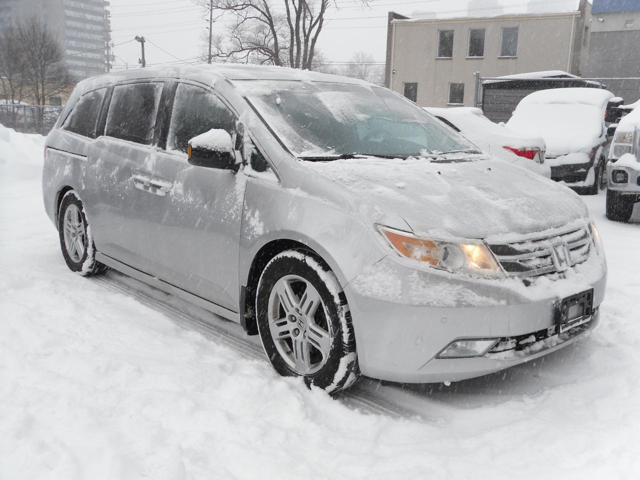 <p>TOURING ! TOP OF LINE! LEATHER SEAT! SUNROOF! NAVI! BACKUP CAMERA! DVD PLAYER! DUAL</p><p>POWER SLIDING DOORS! POWER LIFT GATE! BLUETOOTH! HEATED POWER SEAT! AND SO MUCH</p><p>MORE! LOCAL ONTARIO CAR WITH CLEAN CARFAX! GOOD BODY AND PAINT! DRIVE SUPER NICE</p><p>AND SMOOOTH! LEGENDARY HONDA ODYSSEY, GOES FOREVER, AS IS SALE! CERTIFIABLE AT&nbsp;</p><p>$599 EXTRA! APPOINTMENT NEEDED DUE TO TWO OFF SITE PARKING STORAGE LOTS!</p><p>WHYBUYNEW MOTORS LTD</p><p>90 WINTER AVE, SCARBOROUGH,ON, M1K 4M3</p><p>416-356-8118&nbsp; &nbsp; 647-348-5885</p><p>WHYBUYNEW2010@HOTMAIL.COM</p><p>WHYBUYNEWMOTORS.CA</p>
