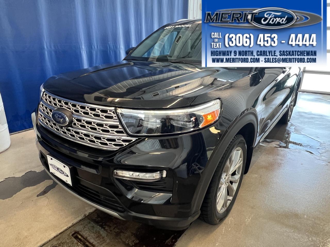 <p>Discover the perfect blend of power and luxury in this 2021 Ford Explorer Limited! With only 136,000 km on the odometer, this SUV is ready for your next adventure.<br><br>Key Features:<br>- Powerful 2.3L EcoBoost engine with 4WD capability<br>- Spacious interior with seating for 6 passengers<br>- Advanced FordPass Connect 4G Mobile Hotspot<br>- Integrated Navigation System with Voice Activation<br>- Heated leather steering wheel for ultimate comfort<br>- Power liftgate for easy cargo access<br>- Impressive fuel economy: 8.6L/100km highway, 11.7L/100km city<br><br>Experience the thrill of driving this well-equipped Explorer today! Visit Merit Ford Sales to schedule your test drive or start your purchase process online. Our team is ready to answer any questions and help you find the perfect financing options. Dont miss out on this opportunity to own a versatile and stylish SUV thats perfect for both daily commutes and weekend getaways!</p>