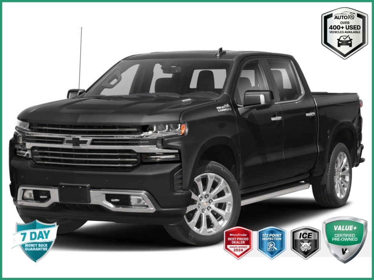 Used 2020 Chevrolet Silverado 1500 High Country 22 INCH WHEELS |HEATED AND VENTILATED SEATS | POWER SUNROOF for sale in Grimsby, ON