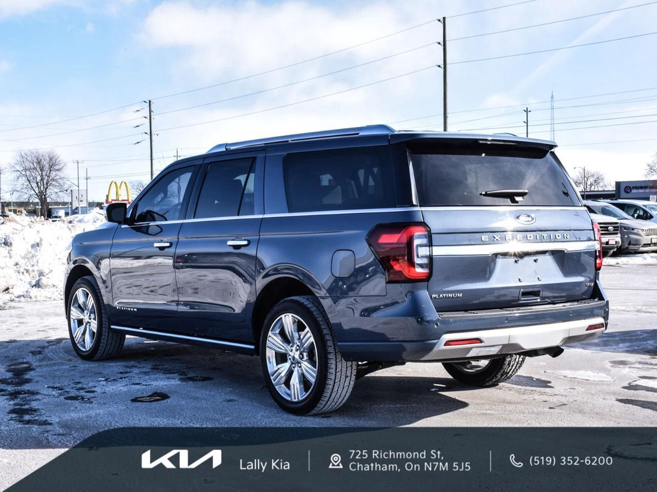 2023 Ford Expedition Max Platinum New Arrival | Local Trade | Clean CarFax | Loaded Photo3