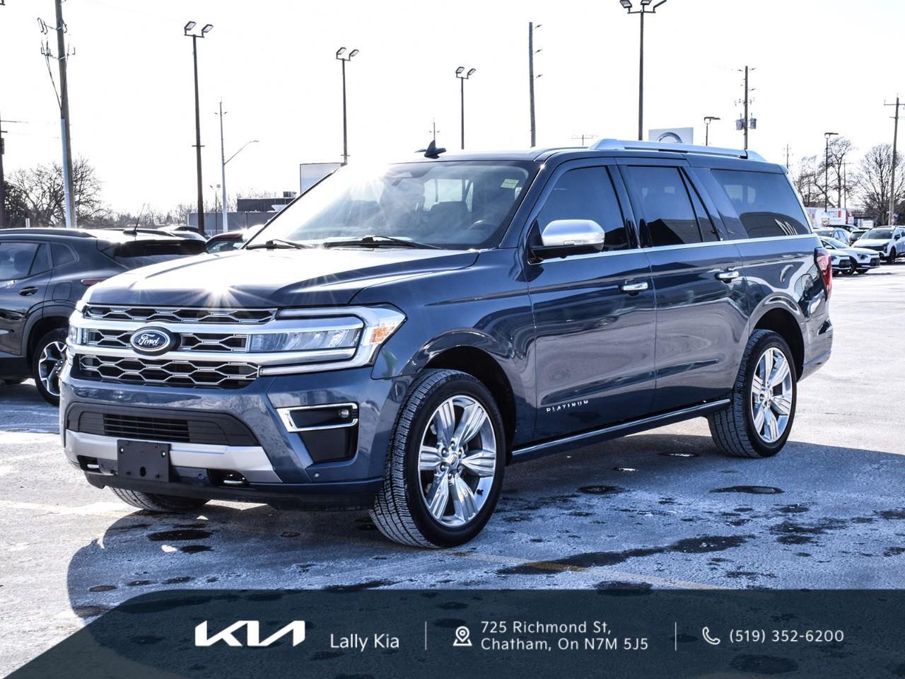 2023 Ford Expedition Max Platinum New Arrival | Local Trade | Clean CarFax | Loaded Photo2