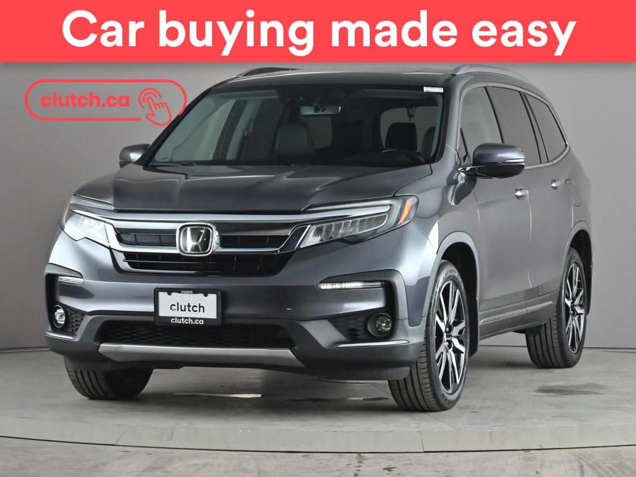 NO ACCIDENTS / CLEAN CARFAX / 12V Outlet, Hands Free Device Connectivity, Apple CarPlay and more!<br> <br>Clutch is the largest online used car retailer in Canada, delivering a seamless, hassle-free car-buying experience to drivers everywhere. Shop thousands of used cars online, get the right one delivered to your door, and enjoy peace of mind with our 10-Day Money-Back Guarantee. How sweet is that? To learn more, visit clutch.ca.<br> <br>The top features for this car include:<br> <br>Integrated Garage Door Opener<br>12V Outlet<br>Hands Free Device Connectivity<br>Apple CarPlay<br>Keyless Entry<br>Driver Seat Memory System<br>Climate Control<br>Dual Zone Front Climate Control<br>Rear Climate Control<br>Rear Climate Vents<br>Premium Sound System<br>Speed-Sensitive Volume<br>Bluetooth Music<br>Touchscreen Display<br>Rear Entertainment System<br>GPS Navigation<br>Cruise Control<br>Adaptive Cruise Control<br>Android Auto<br>Wireless Charging<br>USB Input<br>Push Button Start<br>Passive Keyless Entry<br>Keyfob Remote Start<br>Power Folding Exterior Mirrors<br>Lane Departure Warning<br>Active Lane Keep Assistance<br>Blindspot Sensors<br>Forward Collision Mitigation<br>Rear Collision Warning<br>Rear Cross Traffic Alert<br>Pedestrian Detection<br>Heated Steering Wheel<br>Auto Stop/Start<br>Brake Assist<br>Power Tailgate/Hatch<br>Auto Dimming Rearview Mirror<br>Front Heated Seats<br>Ventilated Front Seats<br>Folding Rear Seats<br>Rear Heated Seats<br>Manual Fold-Into-Floor Third Row Seat<br>Synthetic Leather Seats<br>Rain Sensing Wipers<br>Rear Window Defroster<br>Hill Assistance<br>Automatic High Beams<br>Rear View Camera<br>Parking Sensors<br>Rear Parking Sensors<br>Power Driver Seat<br>Power Passenger Seat<br>Ambient Lighting<br>Panoramic Sunroof<br> <br>Seamless home delivery - Delivery to your door in a matter of days. Available on select packages.<br> <br>Try it out for 10 days - If you do not like it, we will take it back. <br> <br>Quality assured - All cars go through our rigorous 210-point inspection and reconditioning process.<br> <br>Peace of mind - Warranty and protection plans available.<br> <br>Haggle-free - No haggling or hard sells.<br> <br>100% Transparency - Full inspection reports on every car, including high-res photography and a free Carfax report.<br> <br>Listed price is for cash purchase only and does not include taxes, Shipping Fees (if applicable), Delivery Fees (if applicable), government licensing fees.<br> <br>Previous Provincial Registrations:<br>Ontario<br> <br>Stock # 85663
