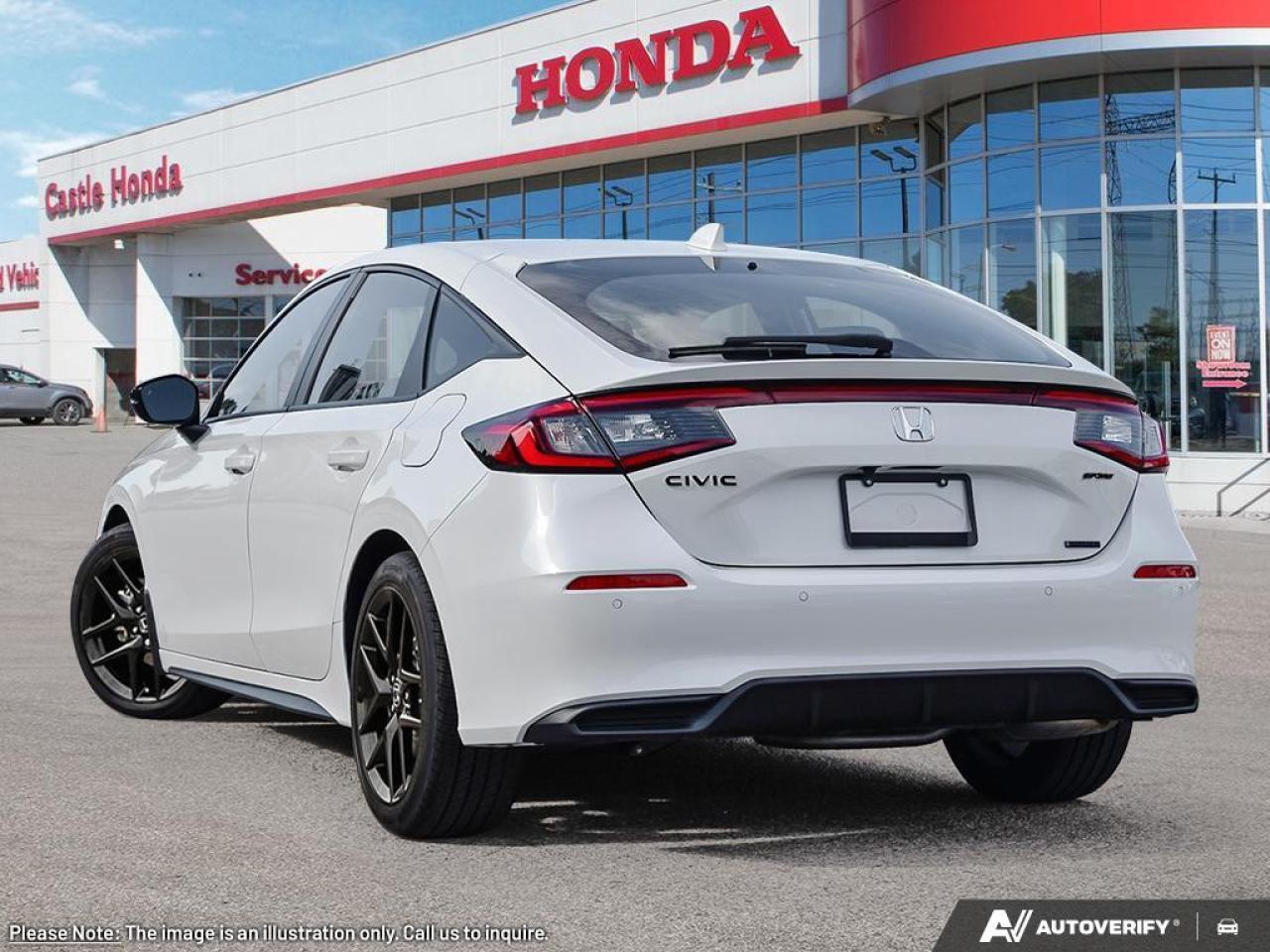 2026 Honda Civic Hatchback Hybrid 5DR ECVT SPORT Photo