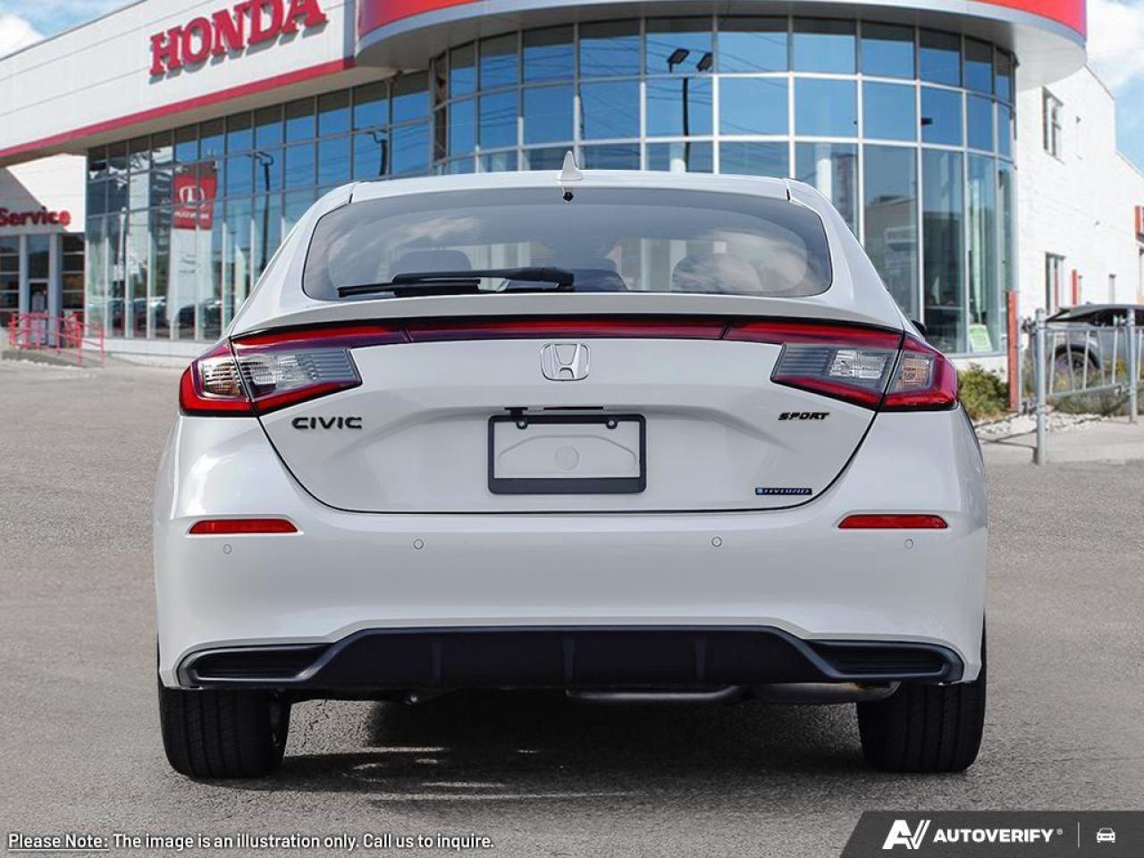 2026 Honda Civic Hatchback Hybrid 5DR ECVT SPORT Photo