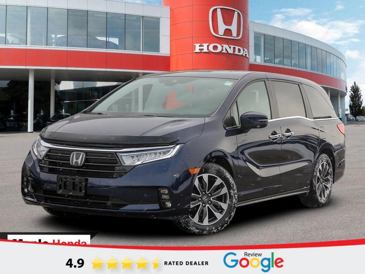 Used 2022 Honda Odyssey Leather Seats| Sunroof| Navigation| Front and Rear for sale in Vaughan, ON