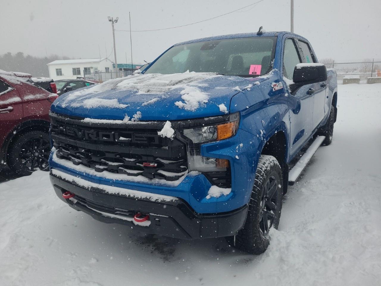 Used 2024 Chevrolet Silverado 1500 Crew Cab Standard Box 4-Wheel Drive Custom Trail Boss for sale in Truro, NS