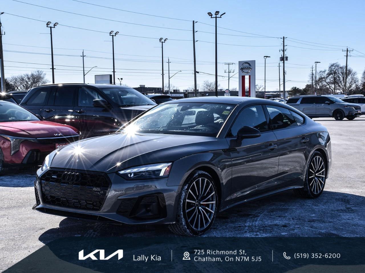 2025 Audi A5 45 Technik New Arrival | Clean CarFax | Low KMs | Roof | Nav Photo