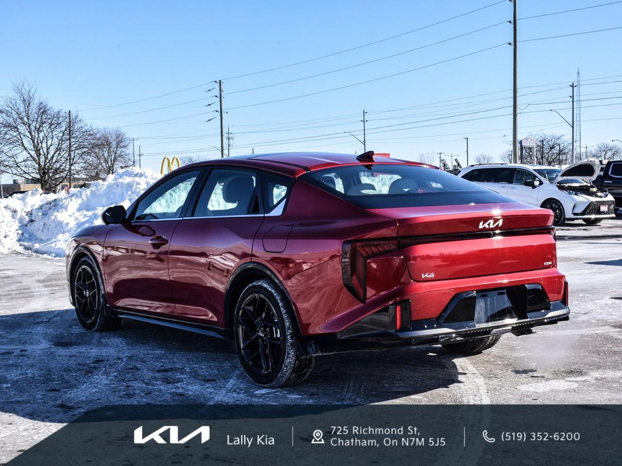 2025 Kia K4 GT-Line Turbo Limited 2025 Kia K4 GT-Line Turbo | Executive Driven Unit | Stock #LKFR00580M Photo3