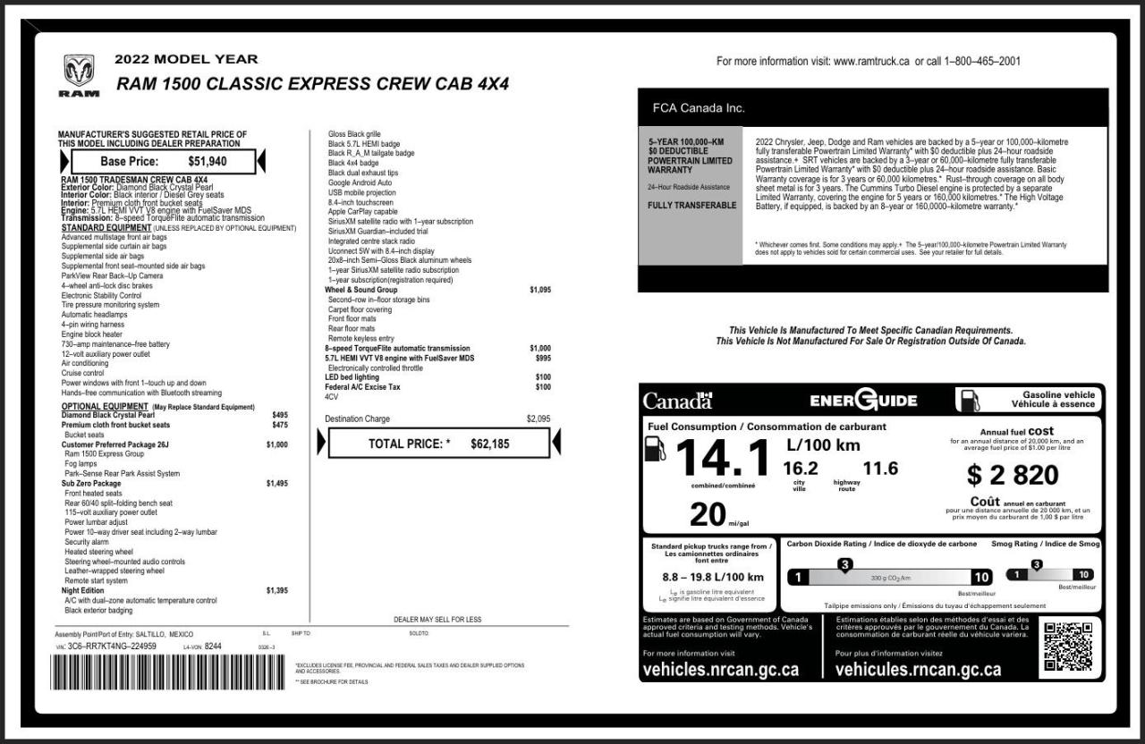 2022 RAM 1500 Classic SOLD BY AMIT Photo