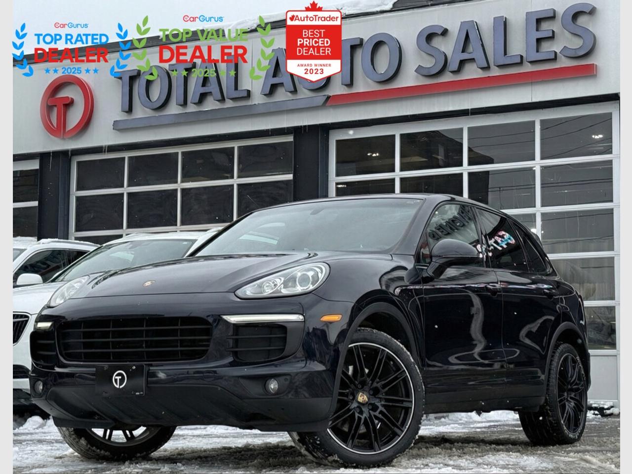 ** JUST ARRIVED! DONT MISS OUT ON THIS ONE!! ** <br/> ** DIRECT FROM PORSCHE, ONE OWNER! CLEAN TITLE, CARFAX VERIFIED! ** <br/> ** RATES AS LOW AS 6.99 OAC ** <br/> <br/> <br/> ===>> WE FINANCE ALL CREDIT TYPES! NEW TO THE COUNTRY?! NO PROBLEM! BAD CREDIT?! NO PROBLEM! <br/> ===>> YOU CAN APPLY ONLINE ON OUR WEBSITE OR IN PERSON! <br/> <br/> <br/> ** GORGEOUS BLUE EXTERIOR ON PREMIUM RED LEATHER! COMES LOADED WITH BOSE SOUND SYSTEM, PANORAMIC GLASS ROOF, HEATED & VENTILATED FRONT SEATS, REAR HEATED SEATS, HEATED STEERING WHEEL, NAVIGATION, DUAL CLIMATE CONTROLS, BLUETOOTH, FRONT POWER ADJUSTABLE SEATS WITH LEG EXTENSION, & MUCH MUCH MORE!! ** <br/> <br/> <br/> >>>> FOLLOW US ON INSTAGRAM @ <br/> TOTALAUTOSALES <br/> <br/> <br/> *** PLEASE CALL (437) 494-3945 *** <br/> OUR NEW LOCATION: <br/> 2430 FINCH AVE WEST, NORTH YORK, M9M 2E1 <br/> <br/> <br/> *** CERTIFICATION: Have your new preowned vehicle certified at TOTAL AUTO SALES! We offer a full safety inspection exceeding industry standards, including oil change and professional detailing before delivery. Vehicles are not drivable, if not certified or e-tested, a certification package is available for $995. All trade-ins are welcome. Taxes, Finance fee and licensing are extra.** <br/> <br/> <br/> ** WARRANTY. We provide extended warranties up to 48m with optional coverage up to 10,000$ per/claim with unlimited kms. ** <br/> *** PLEASE CALL (437) 494-3945 *** <br/> TOTAL AUTO SALES 2430 FINCH AVE WEST, NORTH YORK, M9M 2E1 <br/> <br/> <br/> ** To the best of our ability, we have made an effort to ensure that the information provided to you in this ad is accurate. We do not take any responsibility for any errors, omissions or typographic mistakes found on all our ads. Prices may change without notice. Please verify the accuracy of the information with our sales team. <br/>