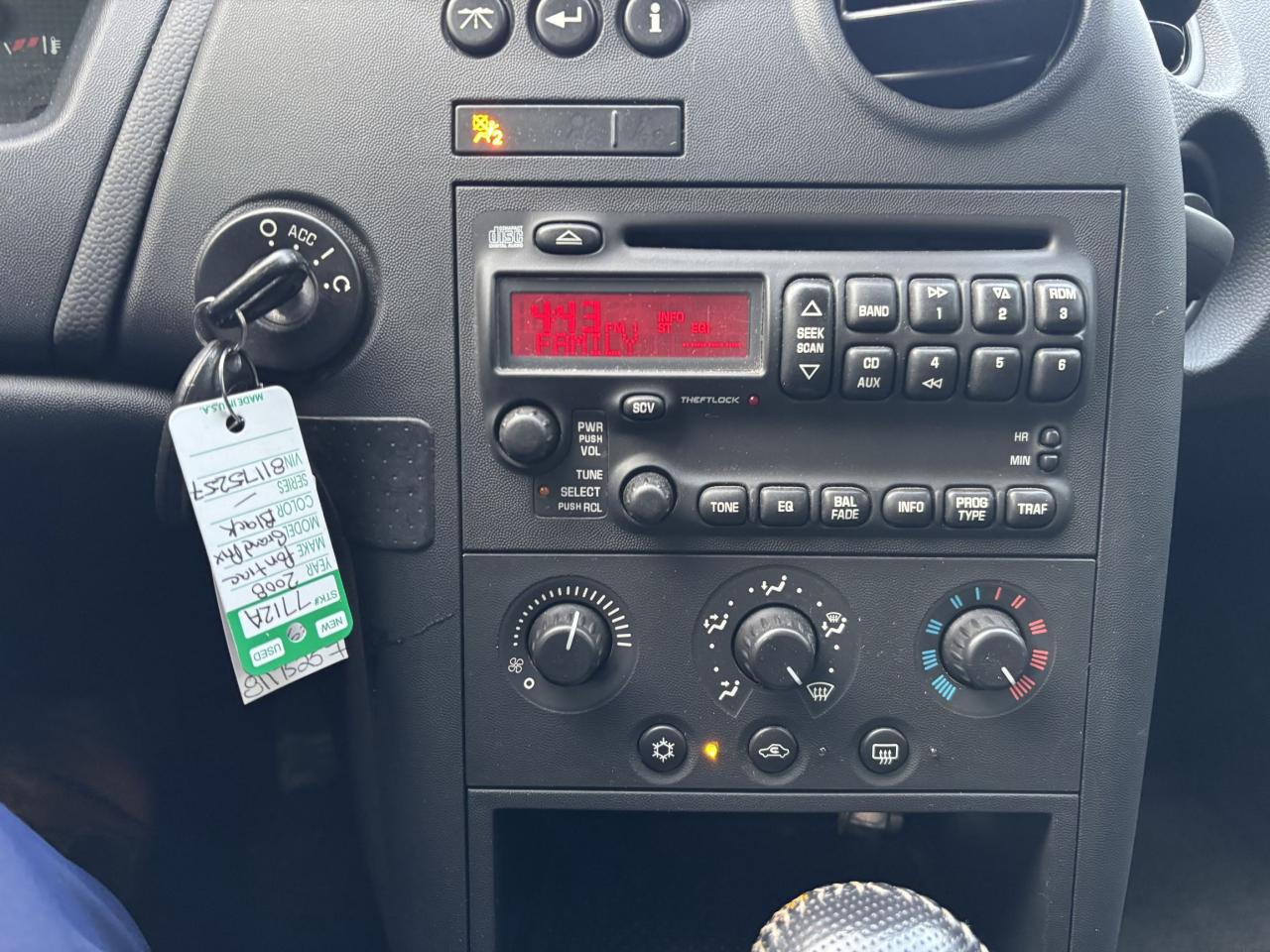 2008 Pontiac Grand Prix SEDAN, CLOTH, POWER WINDOWS, AS TRADED Photo