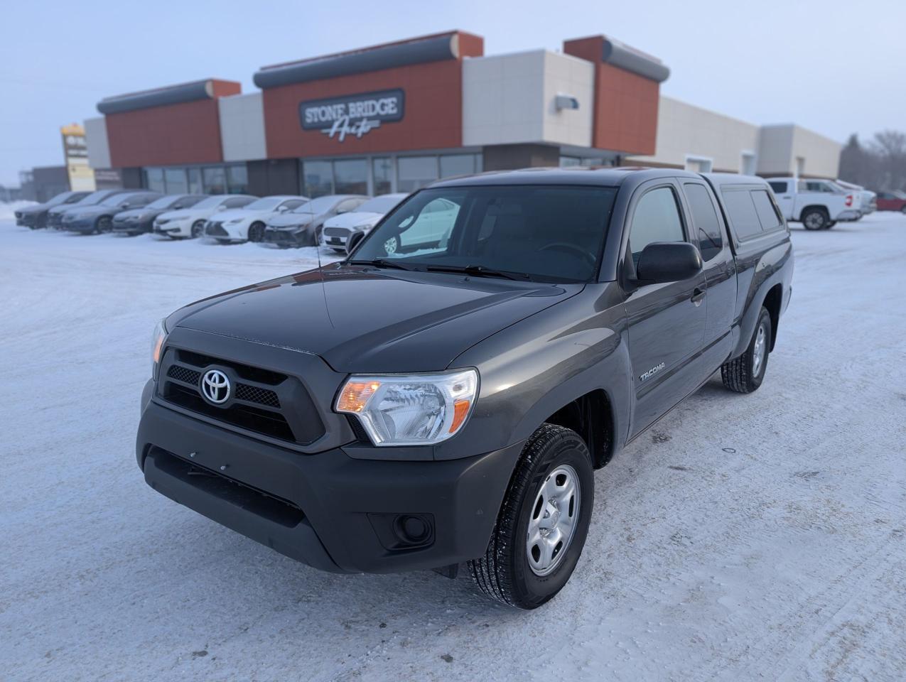 <p dir=ltr>Finance this vehicle! Apply at stonebridgeauto.com</p><p>&nbsp;</p><p dir=ltr>2012 Toyota Tacoma 2.7L 4 Cylinder 156,500 km. 2WD. Clean title and safetied. Manitoba owned.</p><p>&nbsp;</p><p dir=ltr>Auxiliary input&nbsp;</p><p dir=ltr>Cruise control&nbsp;</p><p dir=ltr>Enclosed cab</p><p>&nbsp;</p><p dir=ltr>We take trades! Vehicle is for sale in Steinbach by STONE BRIDGE AUTO INC. Dealer #5000 we are a small business focused on customer satisfaction. Text or call before coming to view and ask for sales.</p>