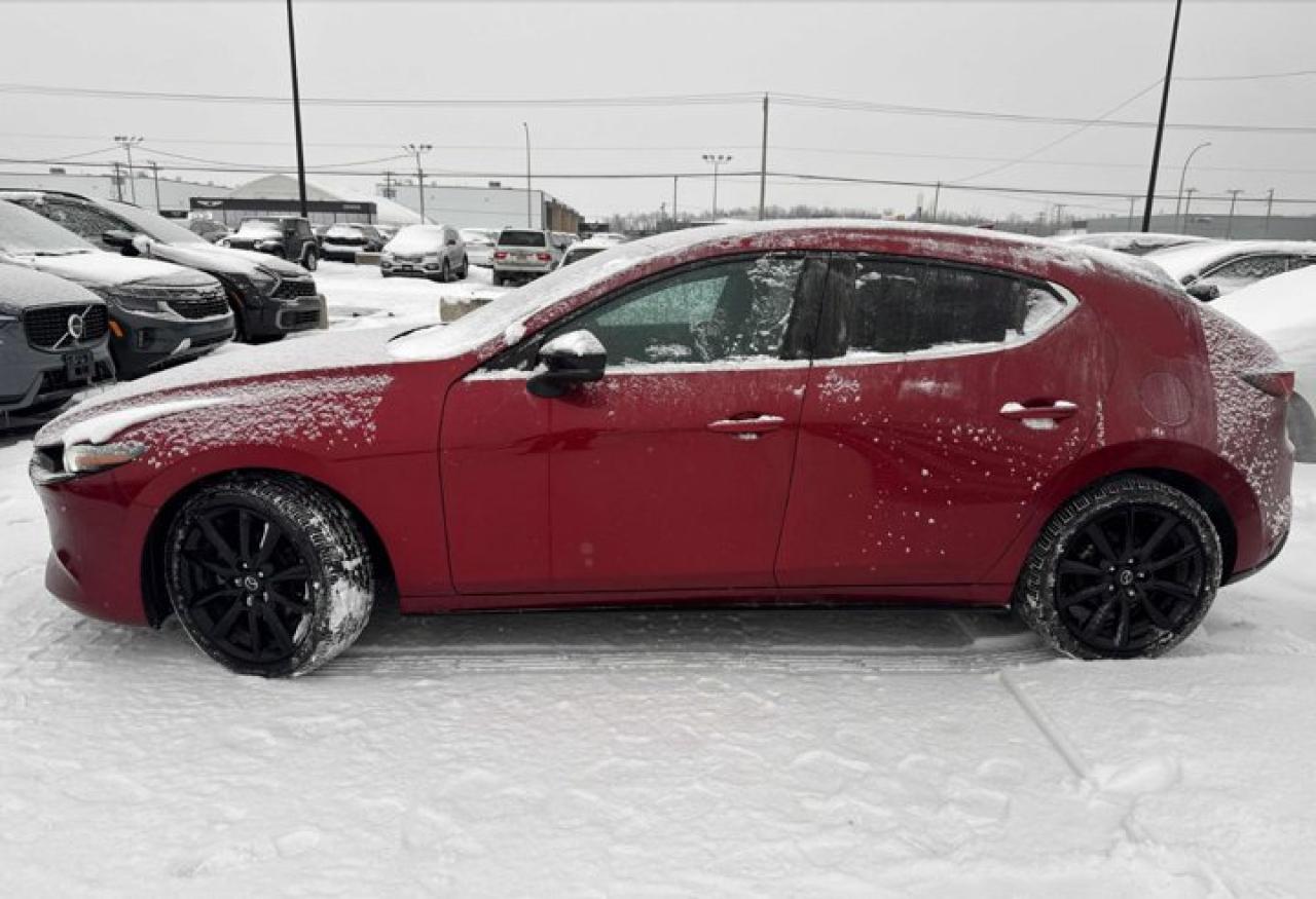 Check out this certified 2024 Mazda Mazda3 Sport GT Turbo AWD | Leather | Sunroof | Heated Seats + Steering | Adaptive Cruise | Memory Seats & More !. Its Automatic transmission and 2.5 L engine will keep you going. This Mazda Mazda3 Sport comes equipped with these options: Sunroof, Reverse Camera, Leather, Heated Steering Wheel, Heads Up Display, Apple Car Play, Air Conditioning, Adaptive Cruise, Heated Seats, and Tilt Steering Wheel. See it for yourself at Mark Wilsons Better Used Cars, 5055 Whitelaw Road, Guelph, ON N1H 6J4.MASSIVE SELECTION: 500+ vehicles in ONE LOCATION, all Live Market Priced for the best value!STRAIGHTFORWARD & TRANSPARENT PRICING: Our Advertised Price INCLUDES:Safety Certification! (No separate certification fee upcharge).FREE Carfax History Report!NO upcharge for paying cash!CONFIDENCE & PEACE OF MIND: 30-Day/3,000 km Warranty INCLUDED! Plus a 5-Day Exchange Privilege!*EASY FINANCING: Better-than-bank rates, $0 Down, and 3 Months No Payments available OAC. BAD CREDIT APPROVED HERE!WE BUY CARS: Get Top Dollar for your trade, or sell us your vehicle for CASH even if you dont buy ours!www.shopwilsons.comAn Honest, Transparent Buying Experience. Trusted in business since 1961!(Cash Prices Exclude HST and Licensing Fees only.)