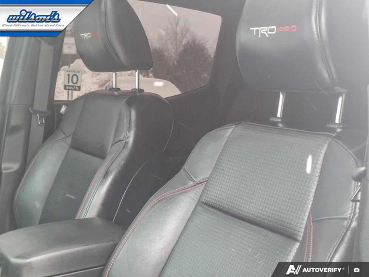 2023 Toyota Tacoma TRD Pro | Leather | Sunroof | Nav | Power Seat | Heated Seats | CarPlay + Android | Rear Cam & More! Photo