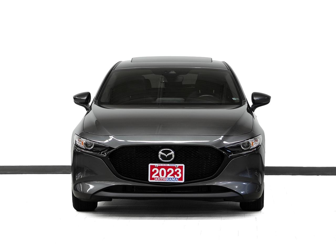 2023 Mazda MAZDA3 SPORT GS | Leather | Sunroof | BSM | ACC | CarPlay