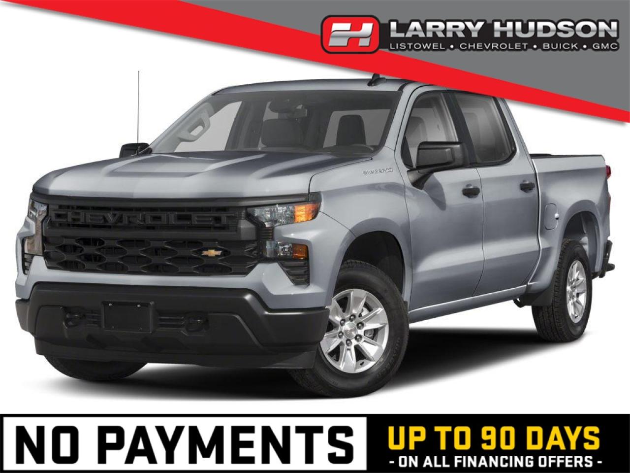 HUDSONS HAS IT!
See it - Drive it - Own it - LOVE it.

At Larry Hudson Chevrolet Buick GMC we make car buying a breeze! New car pricing with $0 down approvals are among your options (*on approved credit). There are a variety of finance and lease options available. Also expect top dollar for your trade-in!

Selling price/payment shown includes cash incentive(s). Does not include HST & Licensing. Bi-Weekly payments reflect current Chevrolet Buick and GMC incentives. We have professional Product Specialist to guide you through your vehicle purchase. Contact us for more info! 1-800-350-3325