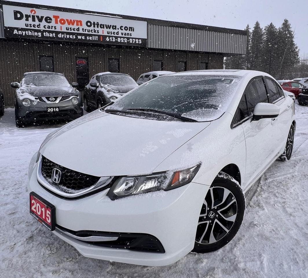 <p data-start=0 data-end=513><strong data-start=0 data-end=65>2015 HONDA CIVIC EX &ndash; RELIABLE, COMFORTABLE & FUEL-EFFICIENT!</strong><br data-start=65 data-end=68>LIKE NEW &ndash; LEGENDARY HONDA QUALITY, SMOOTH DRIVE & EXCELLENT GAS MILEAGE!<br data-start=141 data-end=144 data-is-only-node=>1.8L I4 ENGINE + AUTOMATIC TRANSMISSION &ndash; EFFICIENT, QUIET & BUILT FOR LONG-TERM RELIABILITY!<br data-start=241 data-end=244>EX TRIM WELL EQUIPPED WITH GREAT FEATURES: HEATED CLOTH SEATS, SUNROOF, BACKUP CAMERA, BLUETOOTH, TOUCHSCREEN DISPLAY, KEYLESS ENTRY & PUSH-BUTTON START!<br data-start=401 data-end=404>PERFECT FOR COMMUTERS, STUDENTS OR DAILY DRIVING &ndash; SMOOTH, SPACIOUS & DEPENDABLE!<br data-start=485 data-end=488>EASY FINANCING AVAILABLE!</p><p data-start=515 data-end=556><strong data-start=515 data-end=556>ADVERTISED PRICE IS OUR FINANCE PRICE</strong></p><p data-start=558 data-end=772 data-is-last-node= data-is-only-node=><strong data-start=558 data-end=619>DRIVETOWNOTTAWA.COM &ndash; COME VISIT US / VENEZ NOUS VISITER!</strong><br data-start=619 data-end=622>TAXES AND LICENSING EXTRA. SEE DRIVETOWNOTTAWA.COM FOR CASH PRICE&nbsp;FINANCING CHARGES APPLY (BANK FEES, PPSA, INTEREST). QUEBEC SAFETY FEE APPLICABLE.</p>