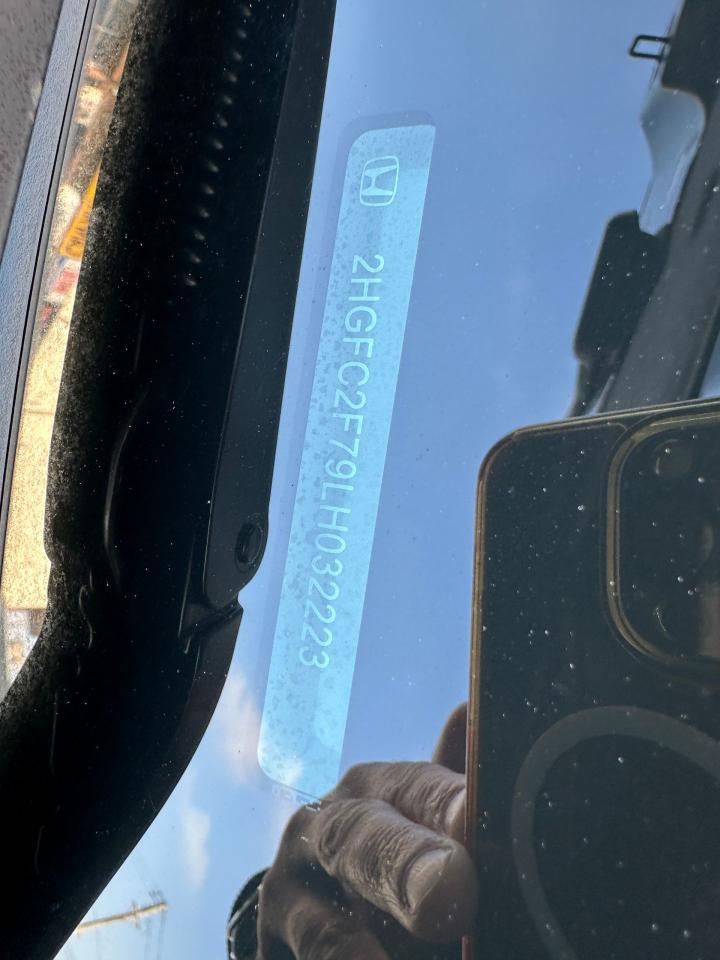 2020 Honda Civic EX | SUNROOF | HONDA SENSING PKG | BLUETOOTH | Photo