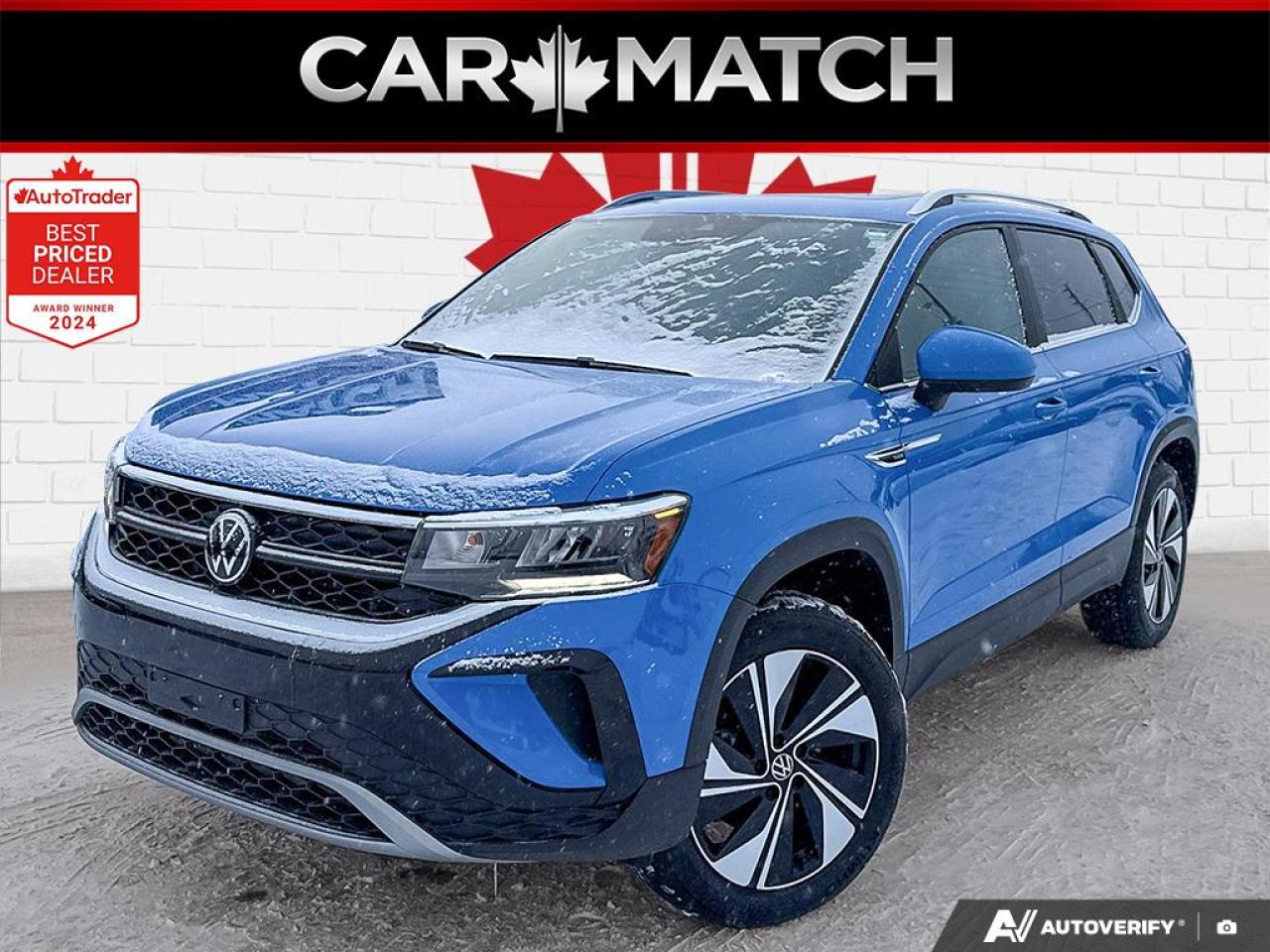 2023 Volkswagen Taos COMFORTLINE / NO ACCIDENTS / PANO ROOF / HTD SEATS Photo