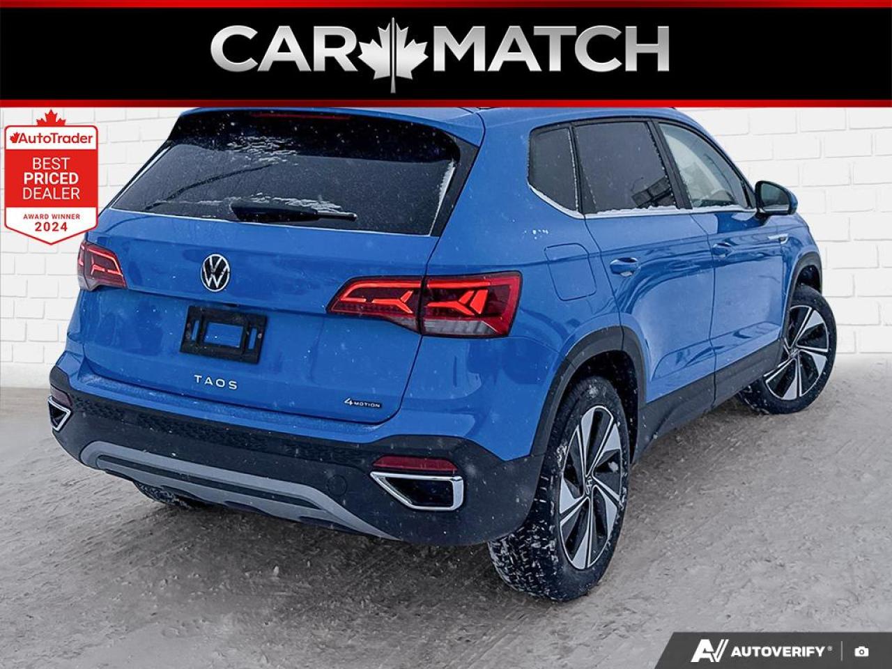 2023 Volkswagen Taos COMFORTLINE / NO ACCIDENTS / PANO ROOF / HTD SEATS Photo