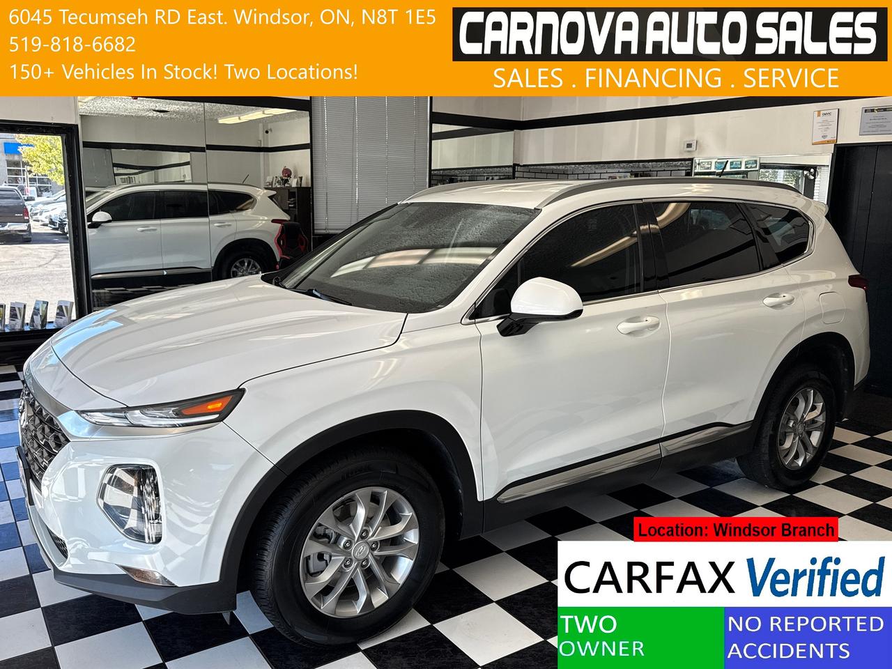 2019 Hyundai Santa Fe Essential AWD w/Safety+New Tires+Brake+CLEANCARFAX Photo0