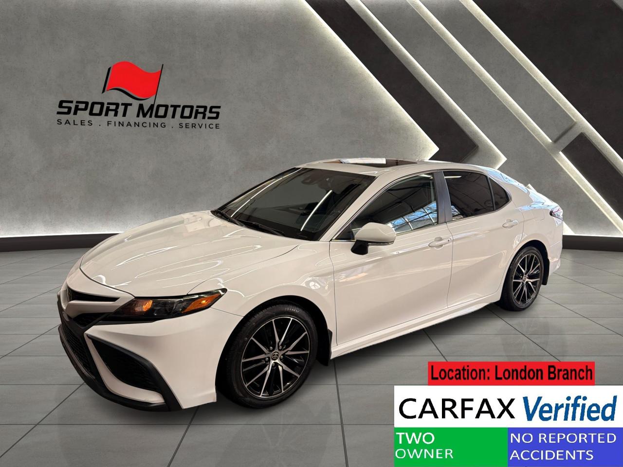 2021 Toyota Camry SE AWD+New Tires+Sunroof+CLEAN CARFAX Photo0