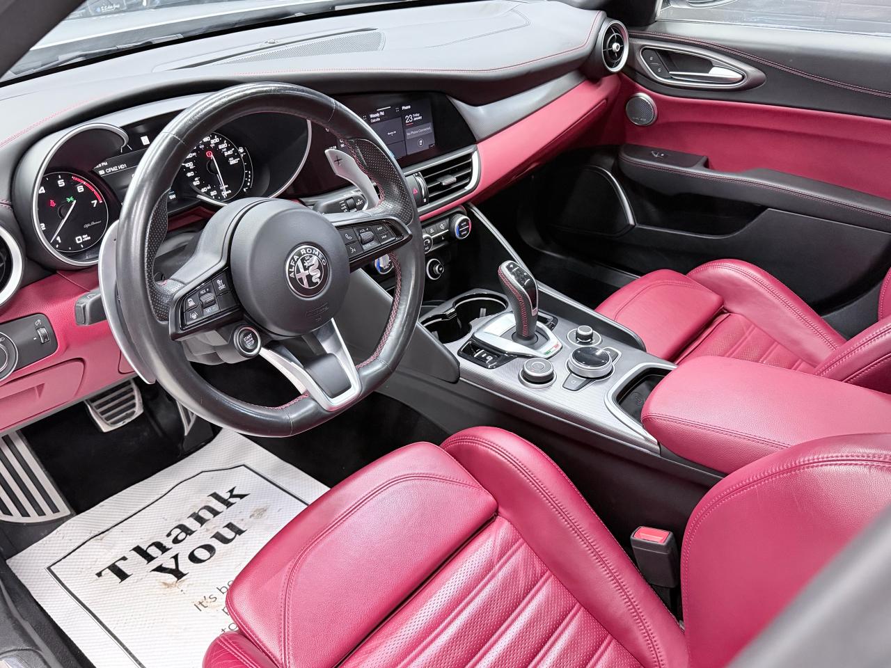 2021 Alfa Romeo Giulia TI SPORT|RED INT|NAV|BSM|LKA|FCW|ACC|HK SOUND|PANO Photo