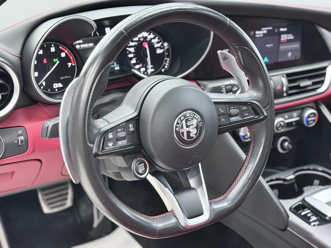 2021 Alfa Romeo Giulia TI SPORT|RED INT|NAV|BSM|LKA|FCW|ACC|HK SOUND|PANO Photo