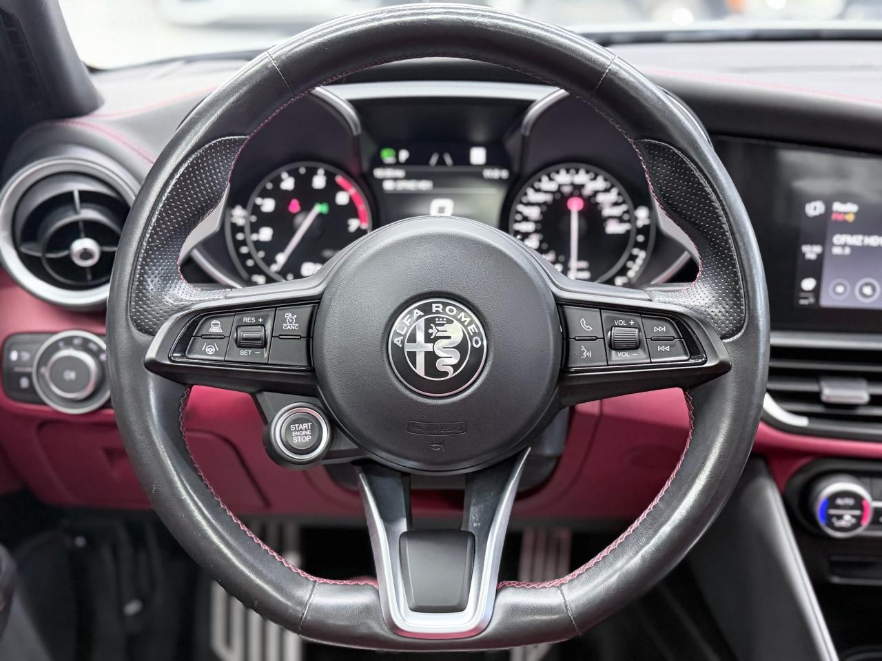 2021 Alfa Romeo Giulia TI SPORT|RED INT|NAV|BSM|LKA|FCW|ACC|HK SOUND|PANO Photo