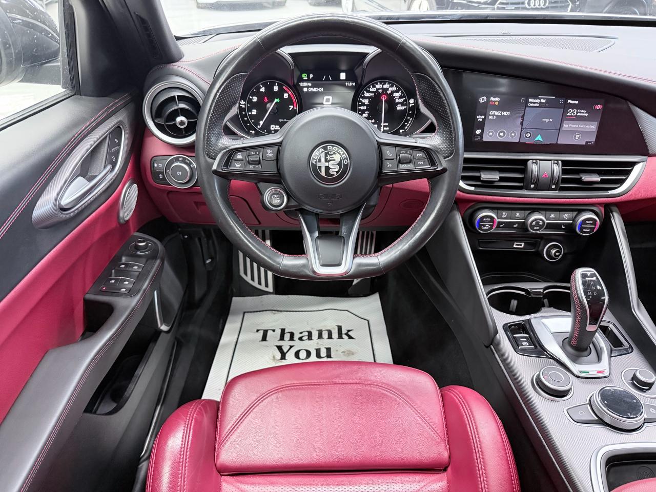 2021 Alfa Romeo Giulia TI SPORT|RED INT|NAV|BSM|LKA|FCW|ACC|HK SOUND|PANO Photo