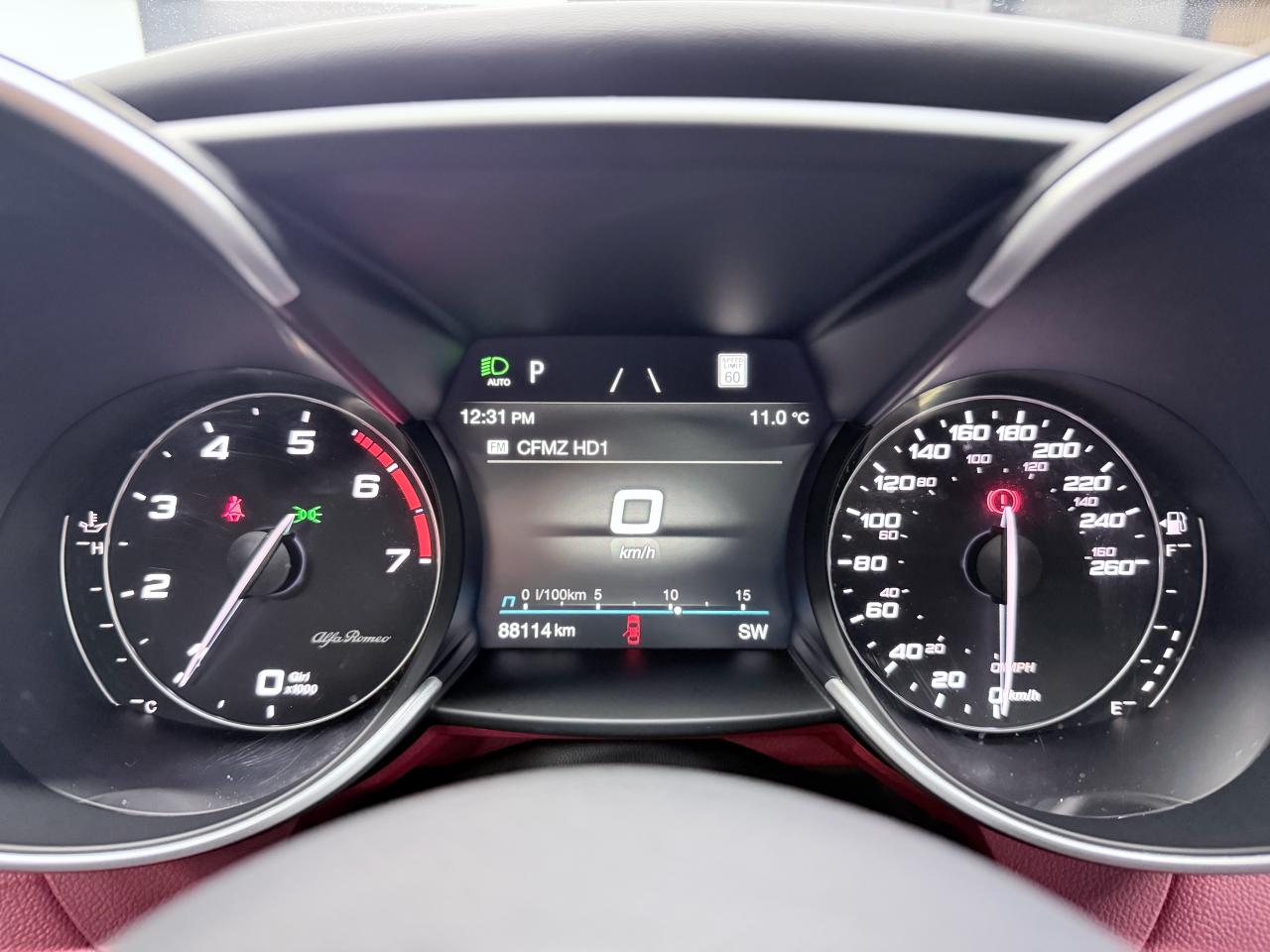 2021 Alfa Romeo Giulia TI SPORT|RED INT|NAV|BSM|LKA|FCW|ACC|HK SOUND|PANO Photo