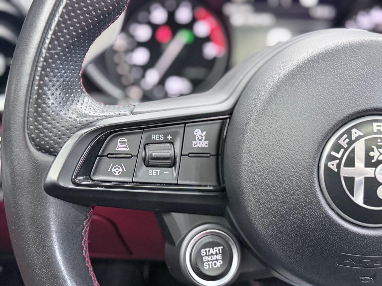 2021 Alfa Romeo Giulia TI SPORT|RED INT|NAV|BSM|LKA|FCW|ACC|HK SOUND|PANO Photo