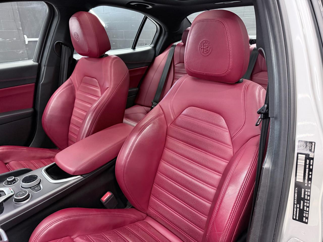 2021 Alfa Romeo Giulia TI SPORT|RED INT|NAV|BSM|LKA|FCW|ACC|HK SOUND|PANO Photo