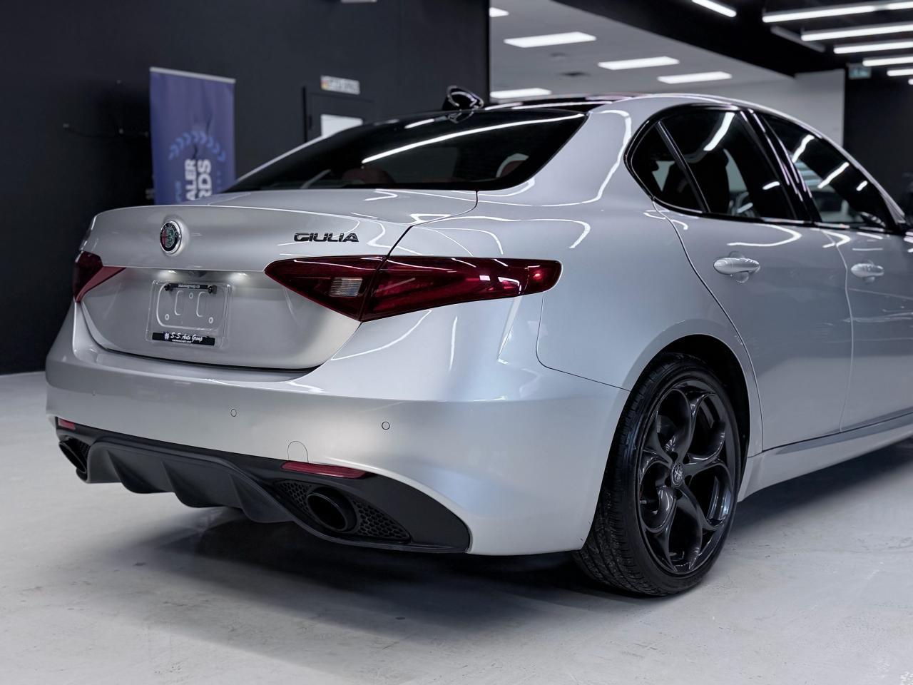 2021 Alfa Romeo Giulia TI SPORT|RED INT|NAV|BSM|LKA|FCW|ACC|HK SOUND|PANO Photo