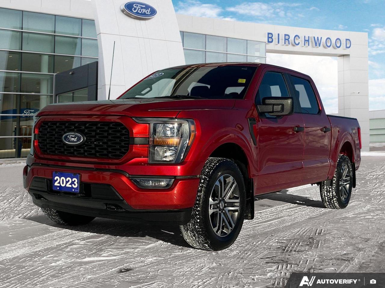 Used 2023 Ford F-150 XL 2.7 L STX Package | Accident Free | Low Kilometers ! for sale in Winnipeg, MB